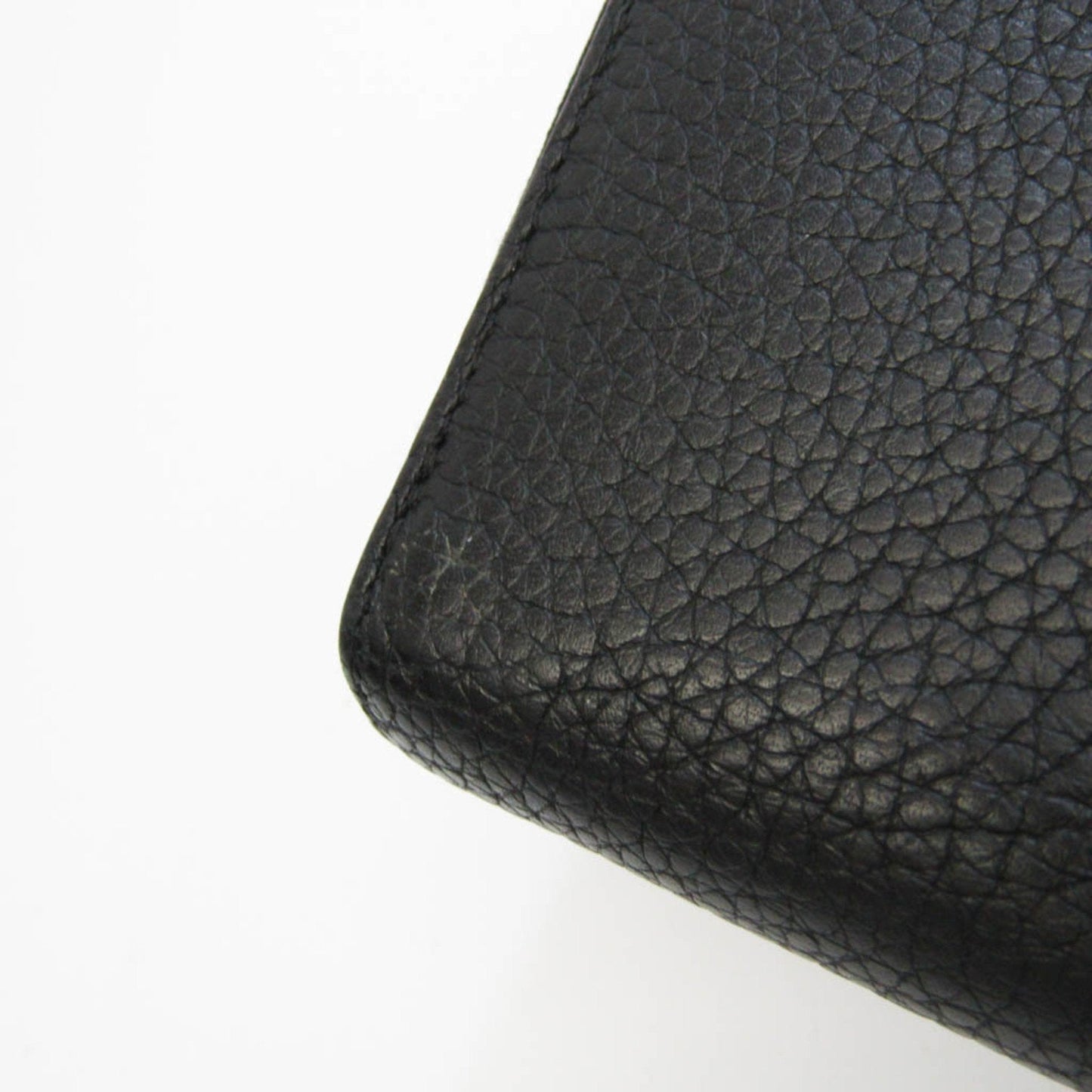 Louis Vuitton Black Leather Portefeuille com√®te wallet accessories