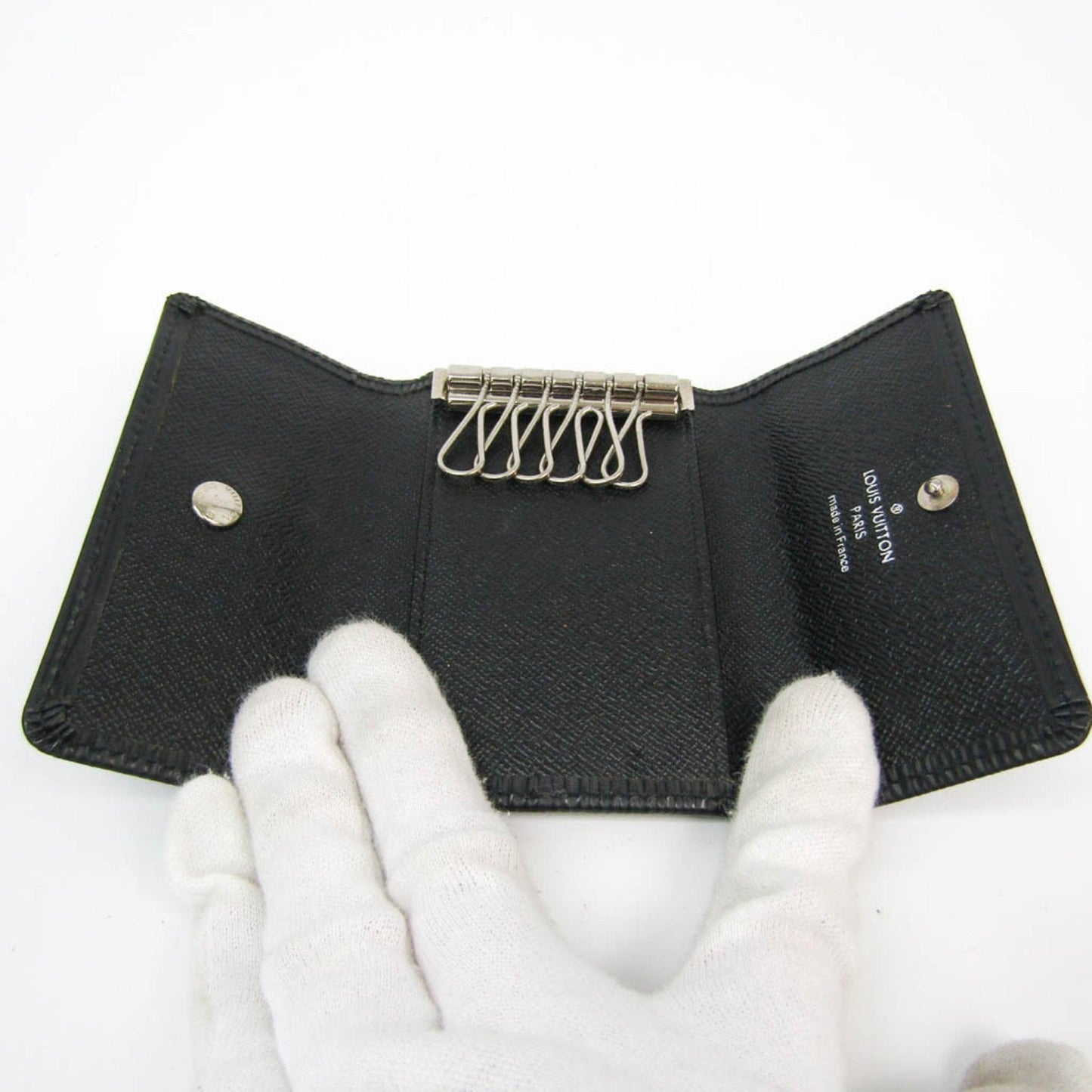 Louis Vuitton Black Leather Multicles wallet accessories