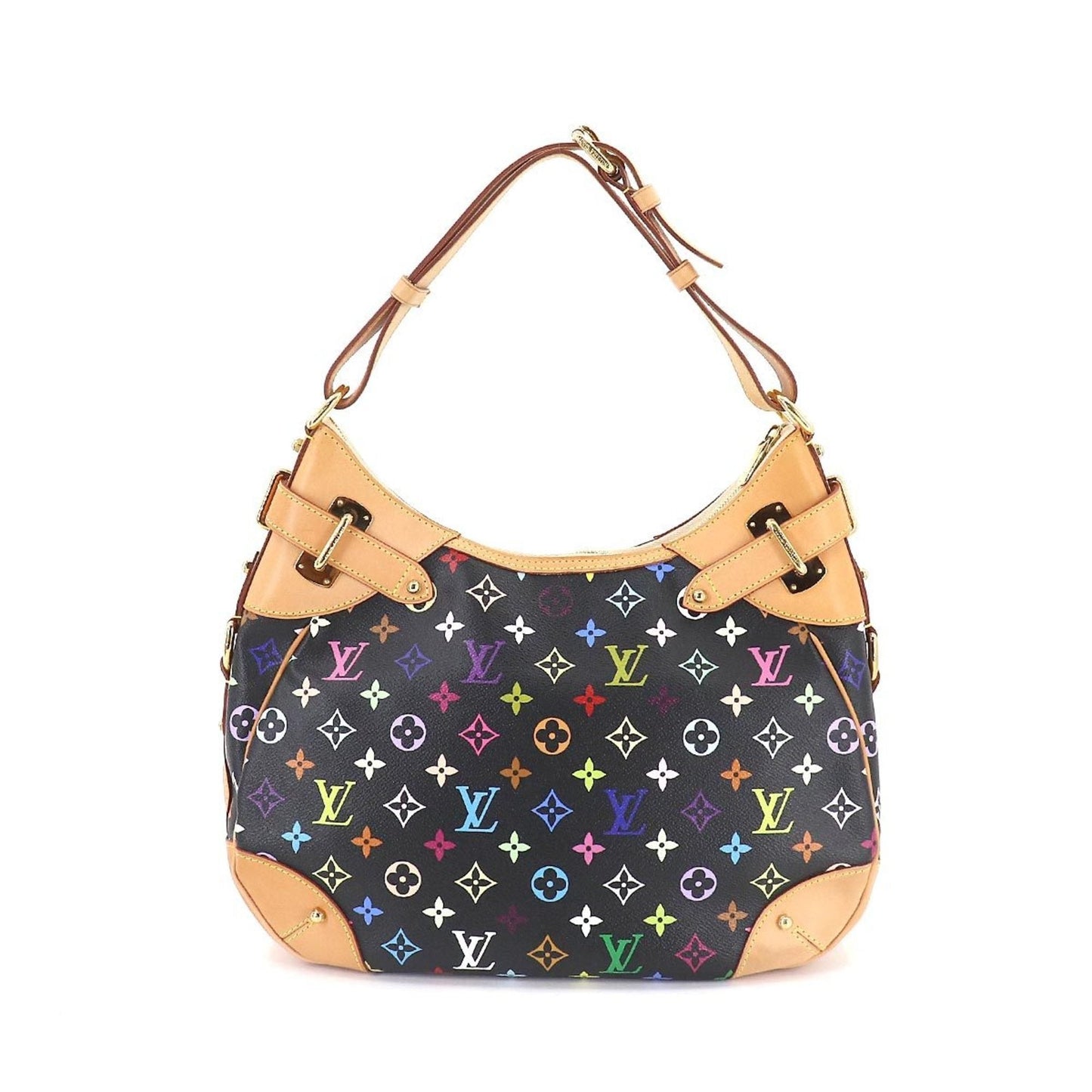 Louis Vuitton Black Canvas Greta shoulder bag