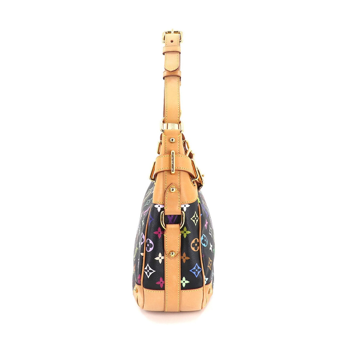 Louis Vuitton Black Canvas Greta shoulder bag