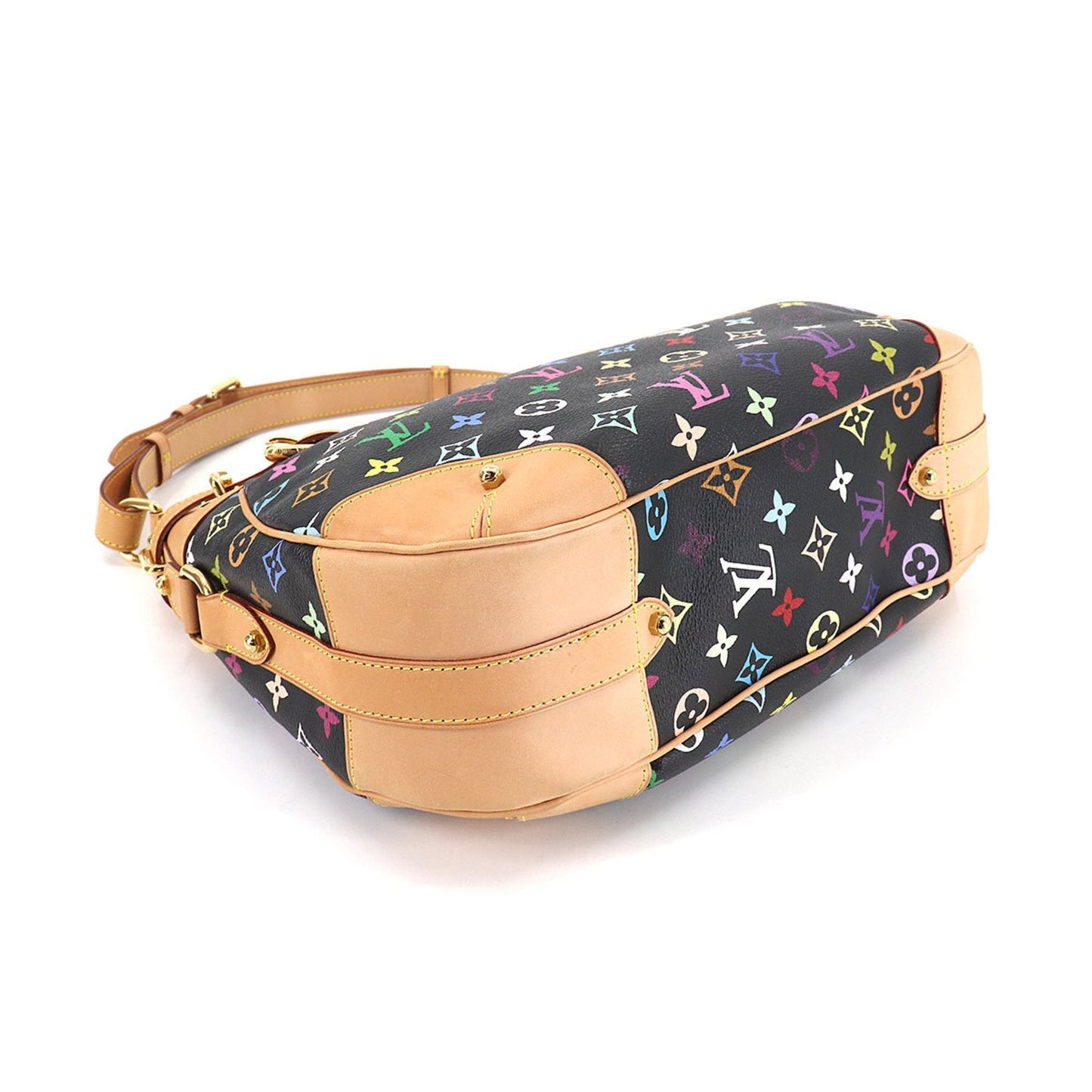 Louis Vuitton Black Canvas Greta shoulder bag