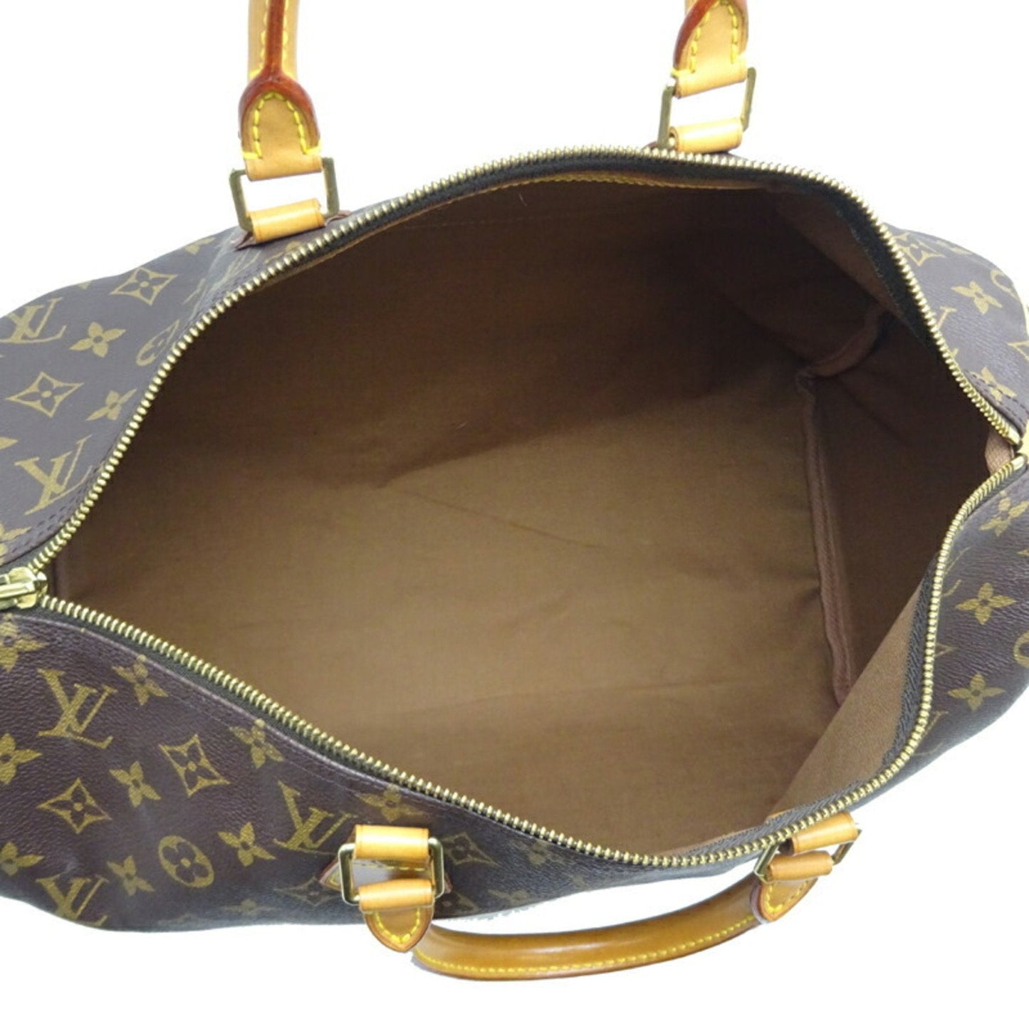 Louis Vuitton Brown Canvas Speedy 40 travel bag