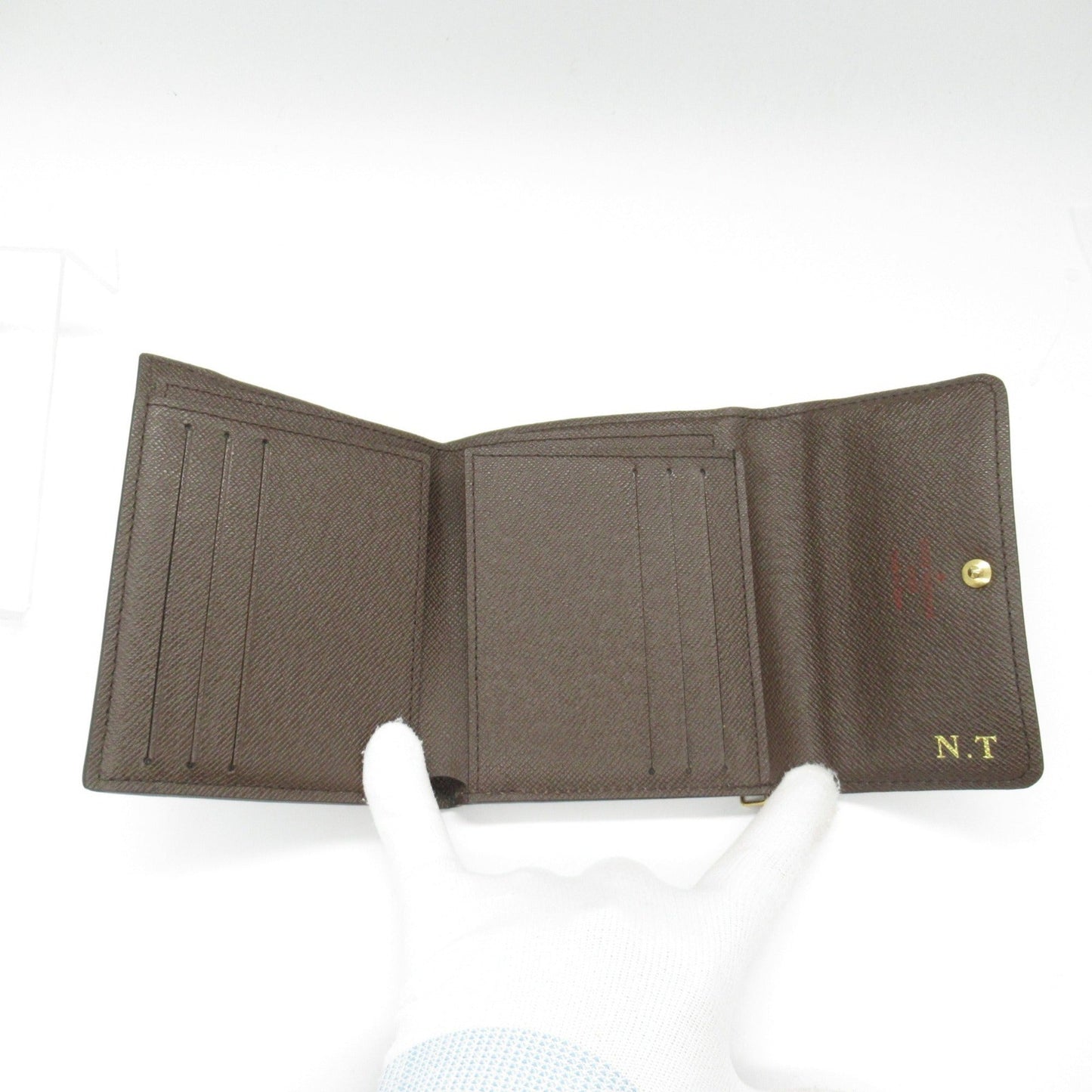 Louis Vuitton  Damier Canvas Coated Canvas Wallet (Tri-Fold)