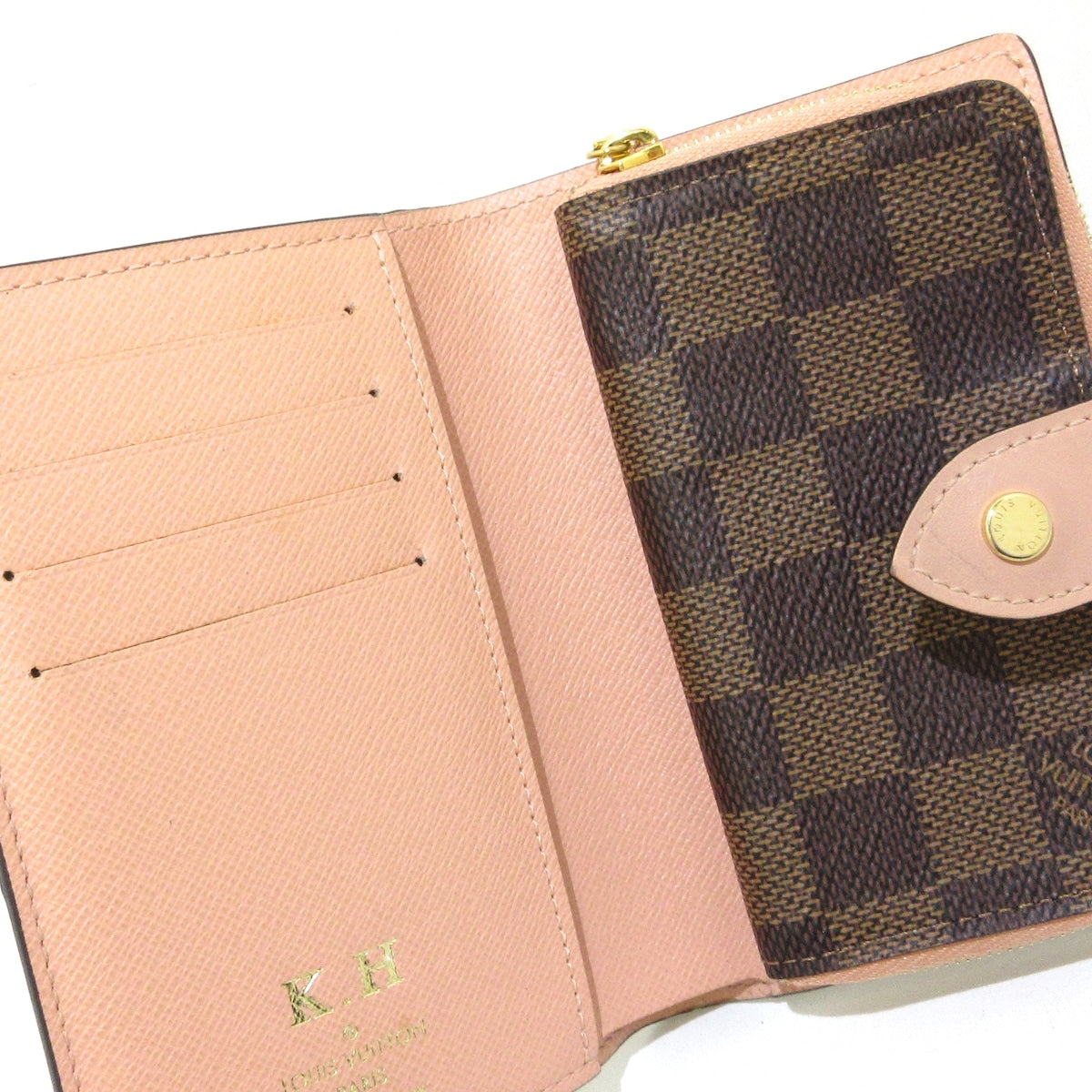 Louis Vuitton Brown Canvas Juliette wallet accessories