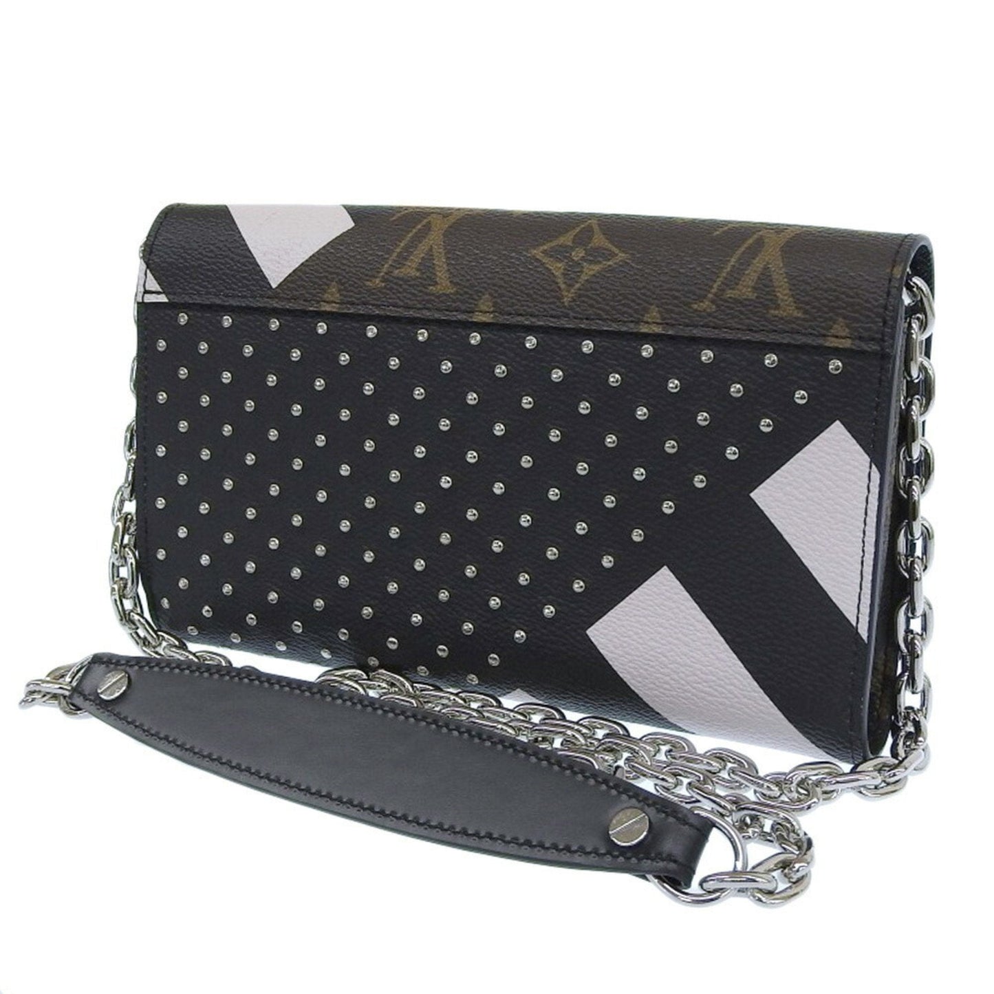 Louis Vuitton Black Canvas Twist wallet accessories