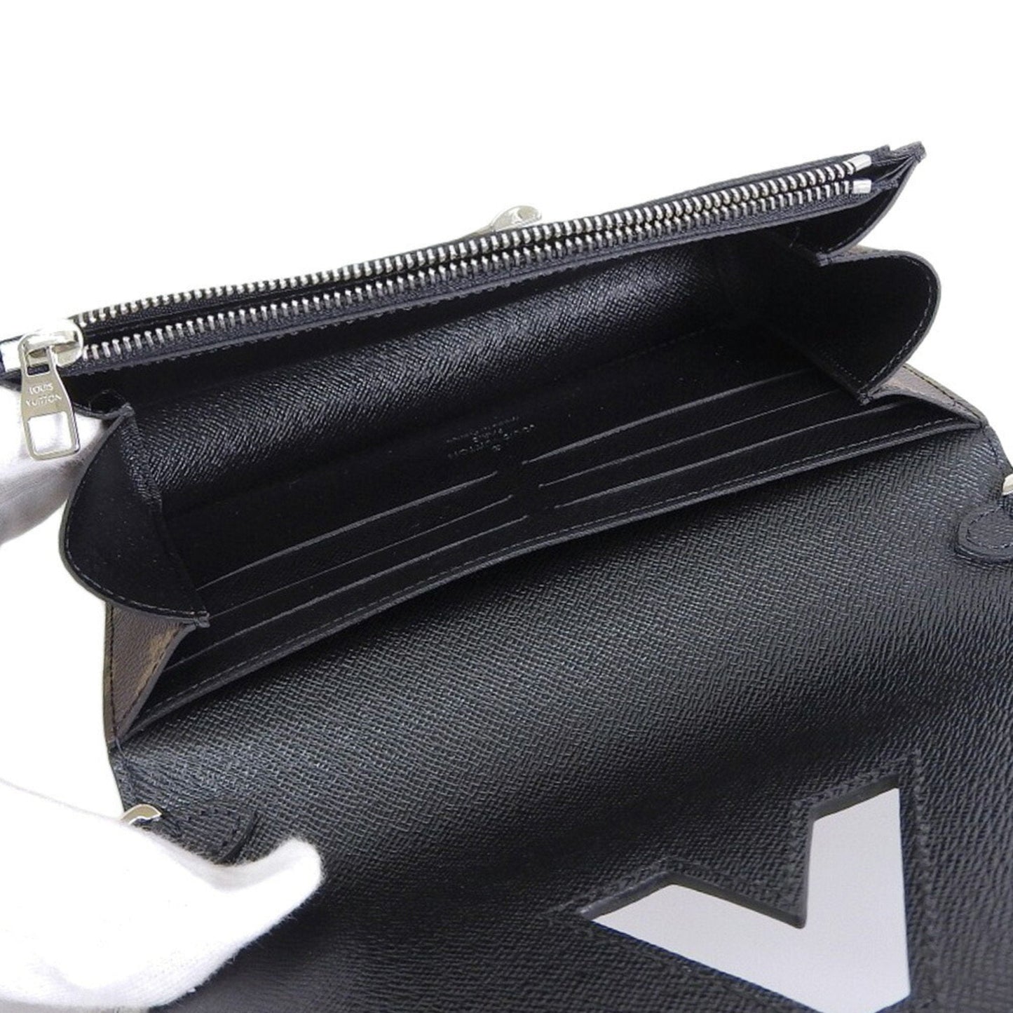 Louis Vuitton Black Canvas Twist wallet accessories