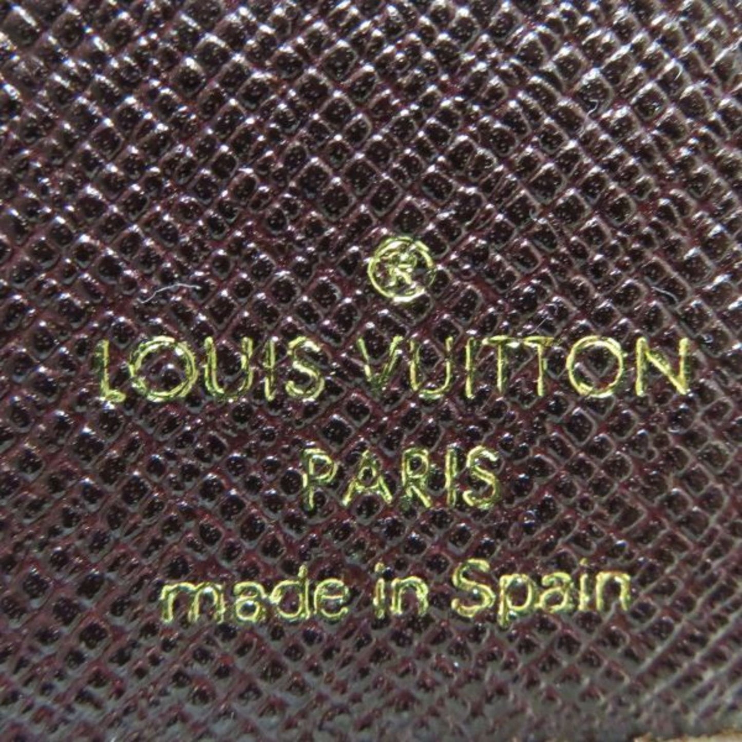 Louis Vuitton Brown Leather COUVERTURE AGENDA FONCTIONNEL PM wallet accessories