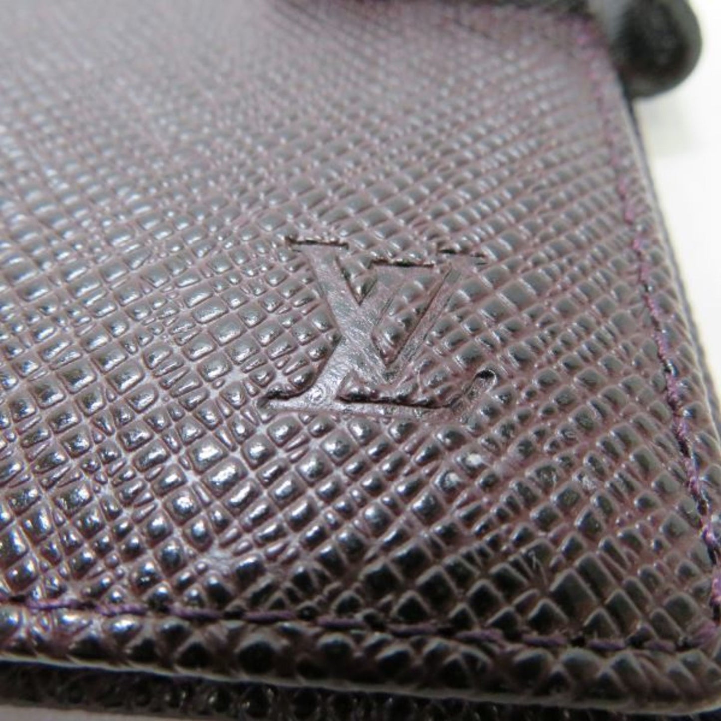 Louis Vuitton Brown Leather COUVERTURE AGENDA FONCTIONNEL PM wallet accessories