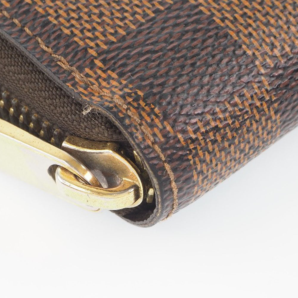 Louis Vuitton Brown Canvas Portefeuille zippy wallet accessories