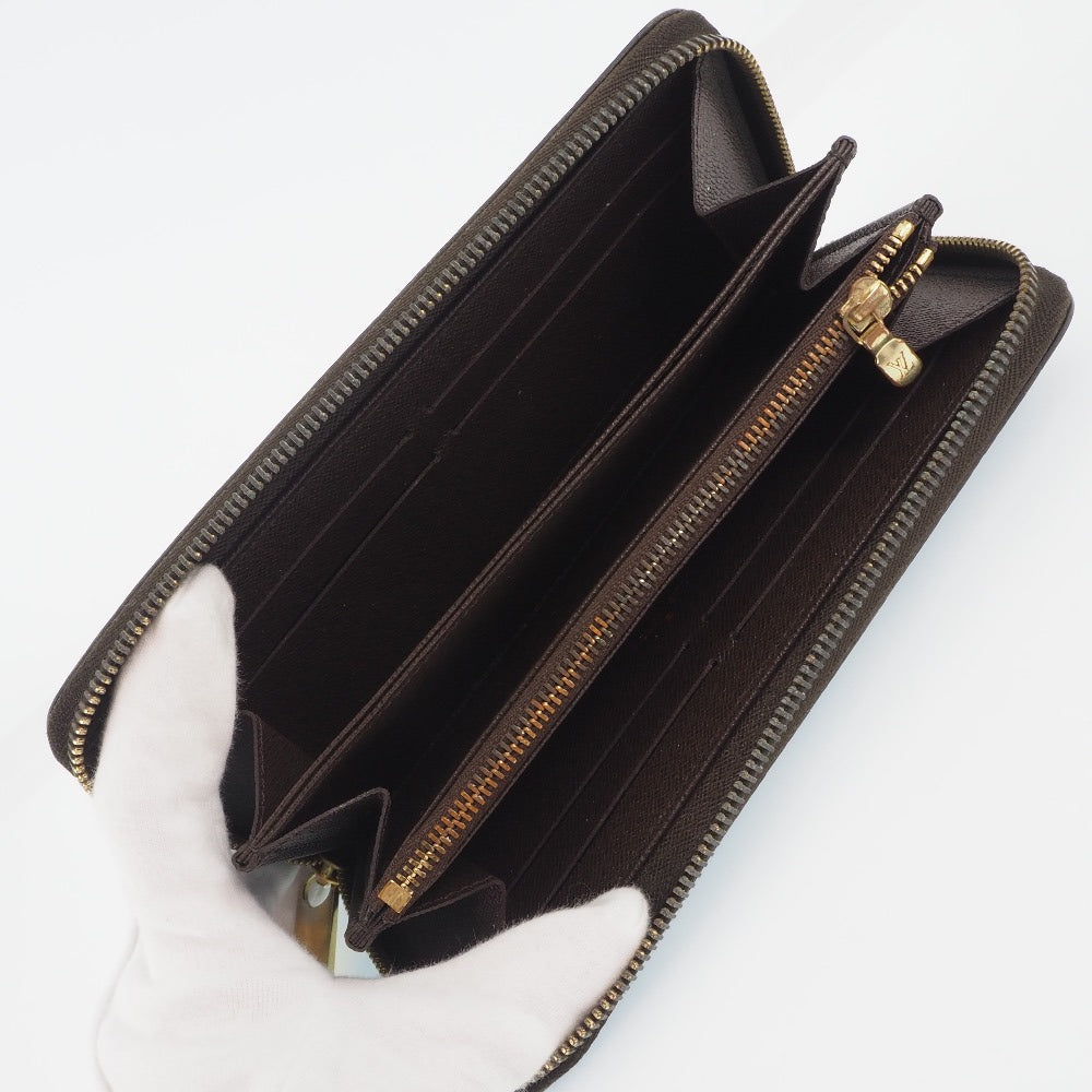 Louis Vuitton Brown Canvas Portefeuille zippy wallet accessories