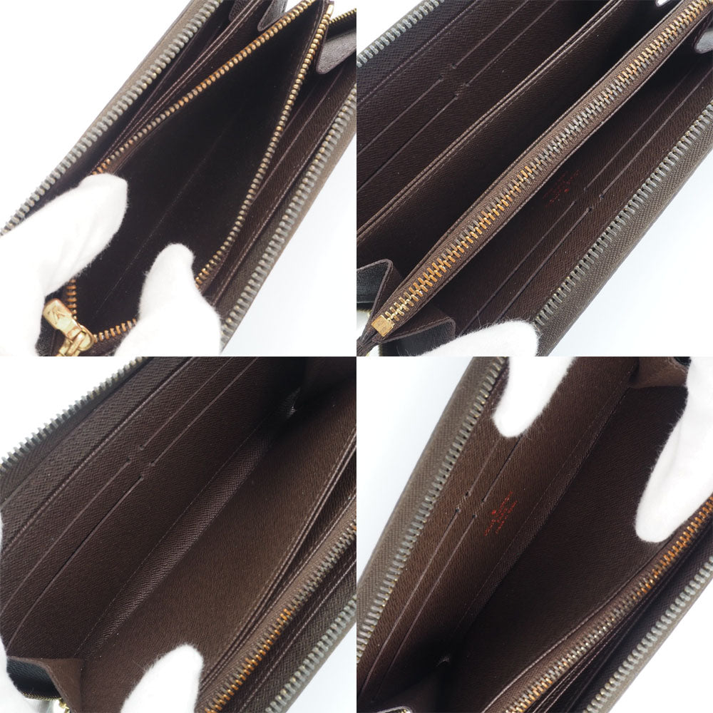 Louis Vuitton Brown Canvas Portefeuille zippy wallet accessories