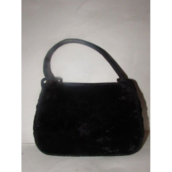 Gucci Vintage Pursesdesigner Purses Black Velvet Shoulder Bag