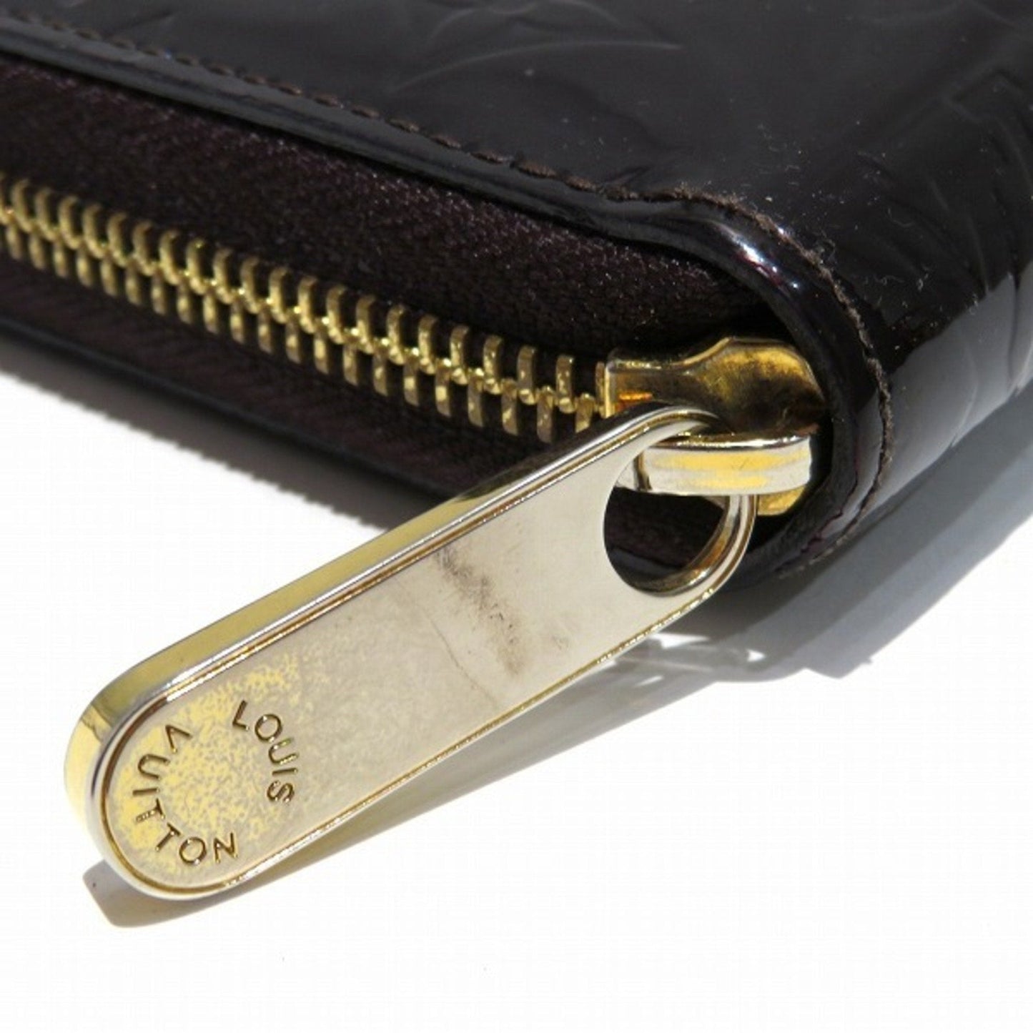 Louis Vuitton Brown Patent leather Sarah wallet accessories