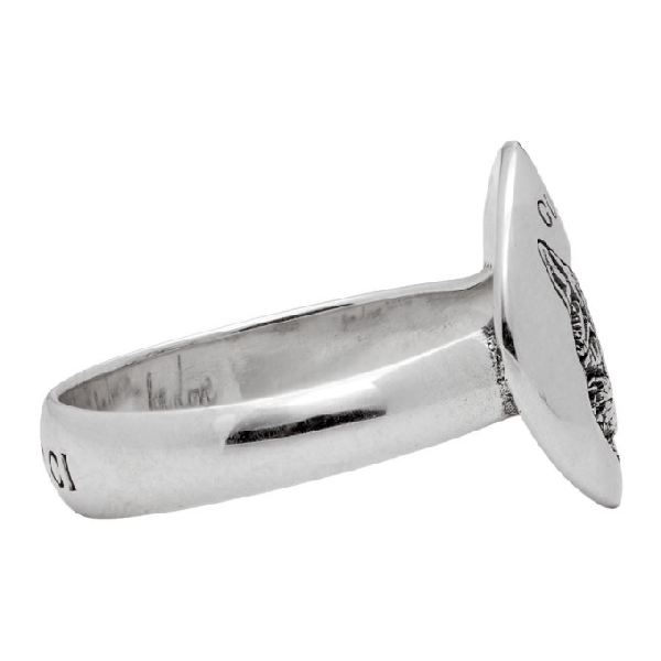 Gucci Blind For Love Heart Ring in Sterling Silver