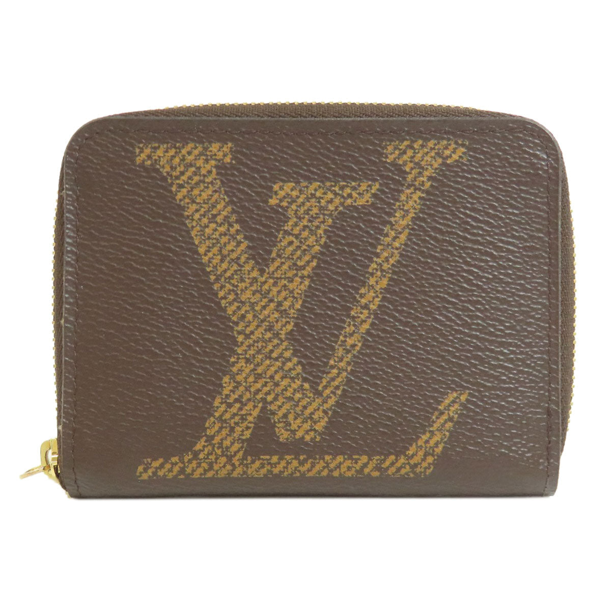 LOUIS VUITTON Coin case M69354 Giant monogram canvas Brown Zippy coin purse
