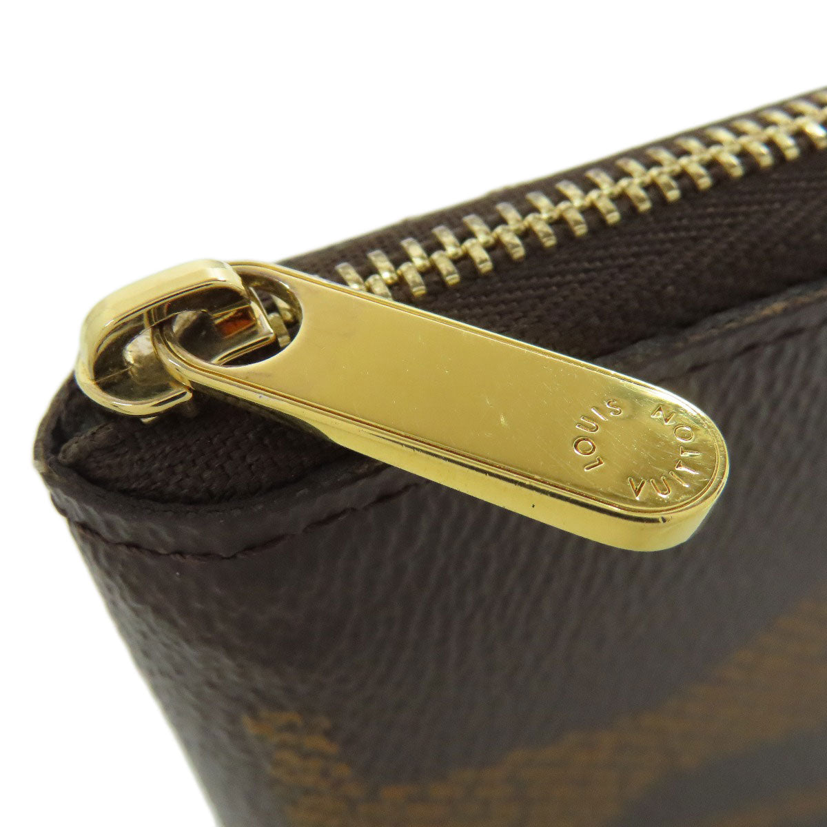 LOUIS VUITTON Coin case M69354 Giant monogram canvas Brown Zippy coin purse
