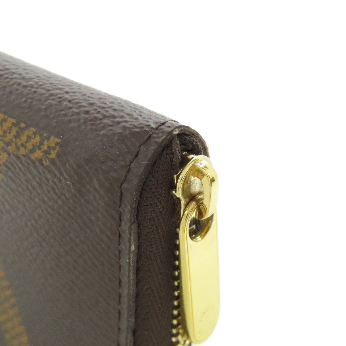 LOUIS VUITTON Coin case M69354 Giant monogram canvas Brown Zippy coin purse