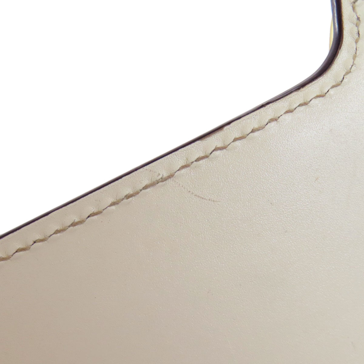 GUCCI Handbag 431665 leather white Sylvie 2WAY Women Used