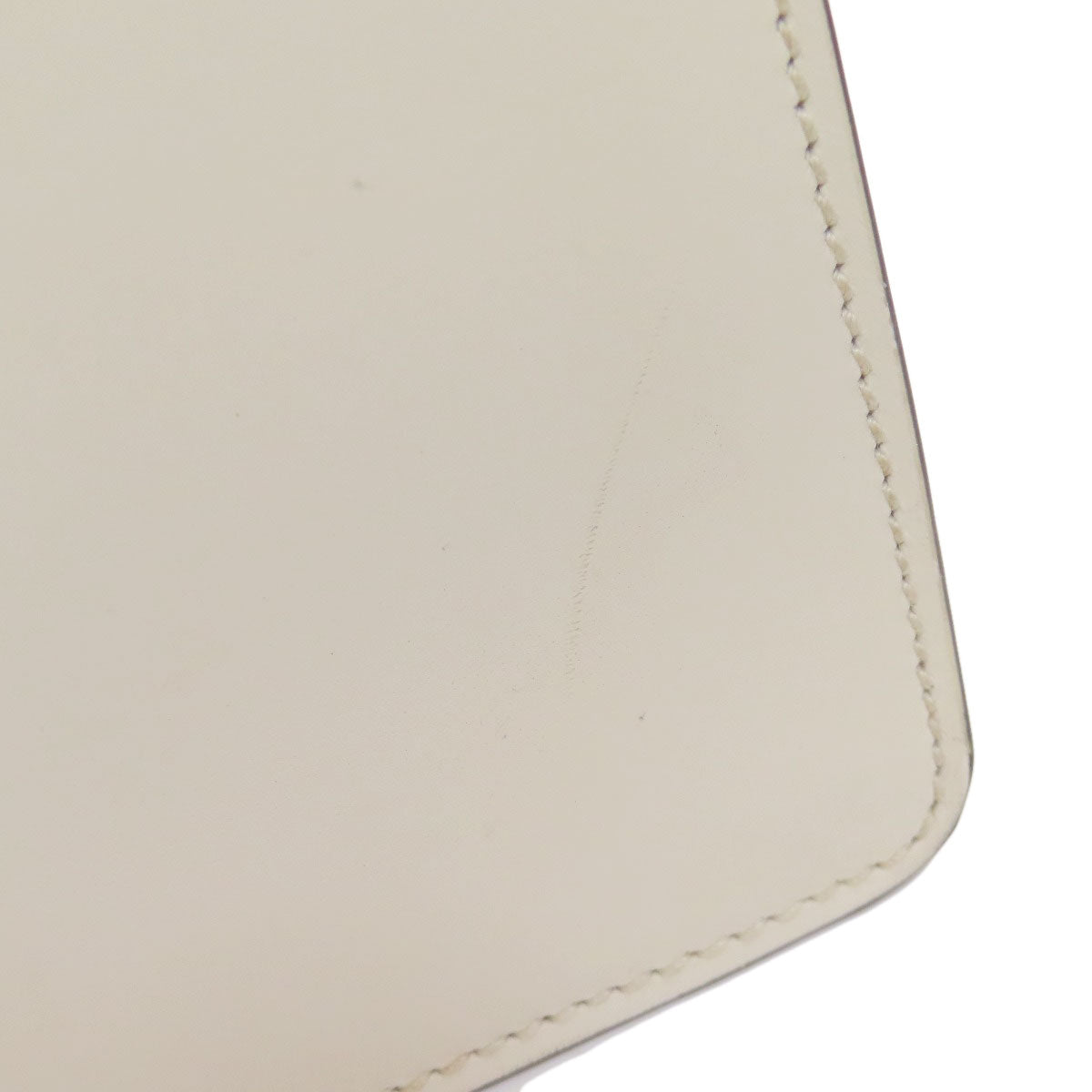 GUCCI Handbag 431665 leather white Sylvie 2WAY Women Used