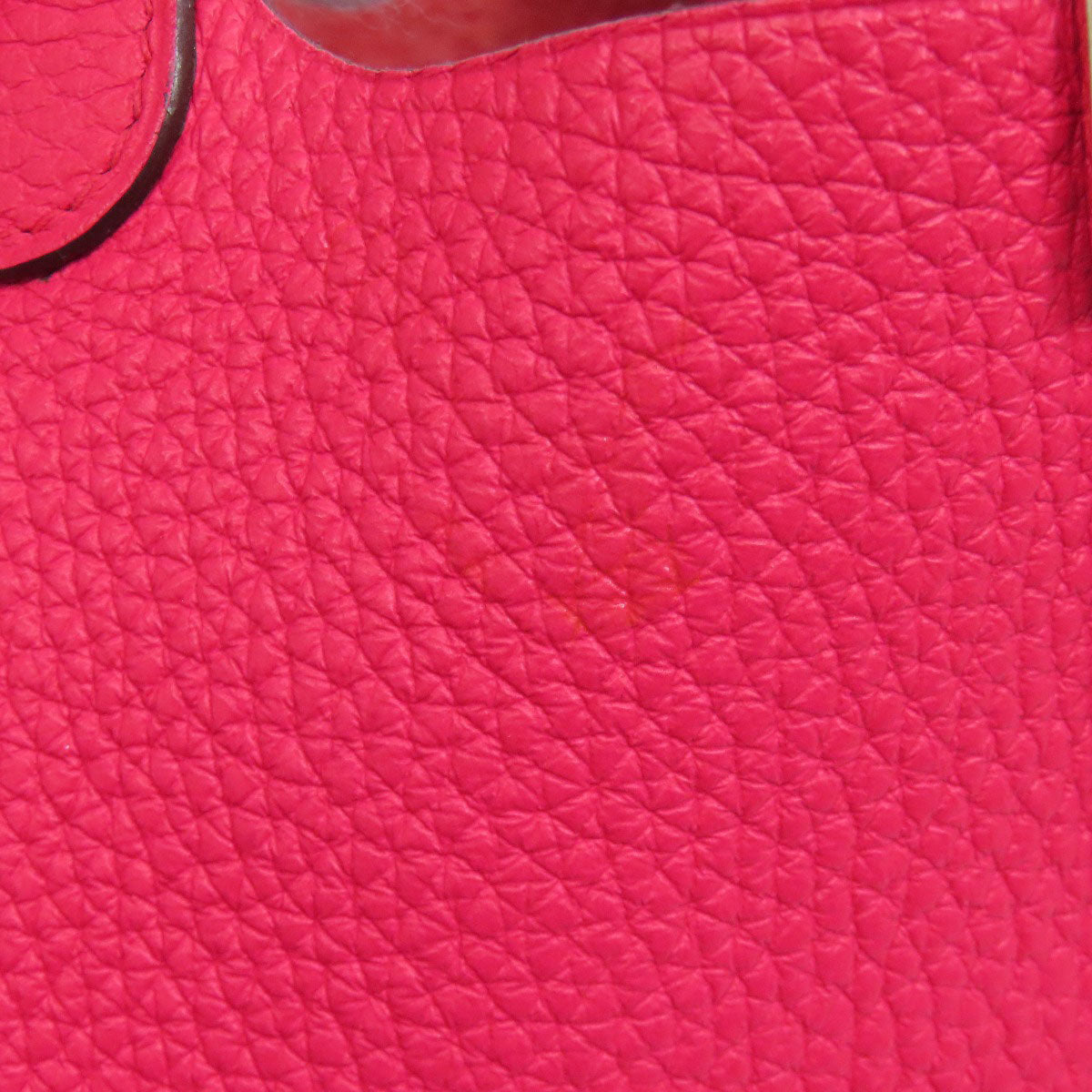 HERMES Handbag Taurillon Clemence pink Picotin Lock PM SilverMetal Women Used
