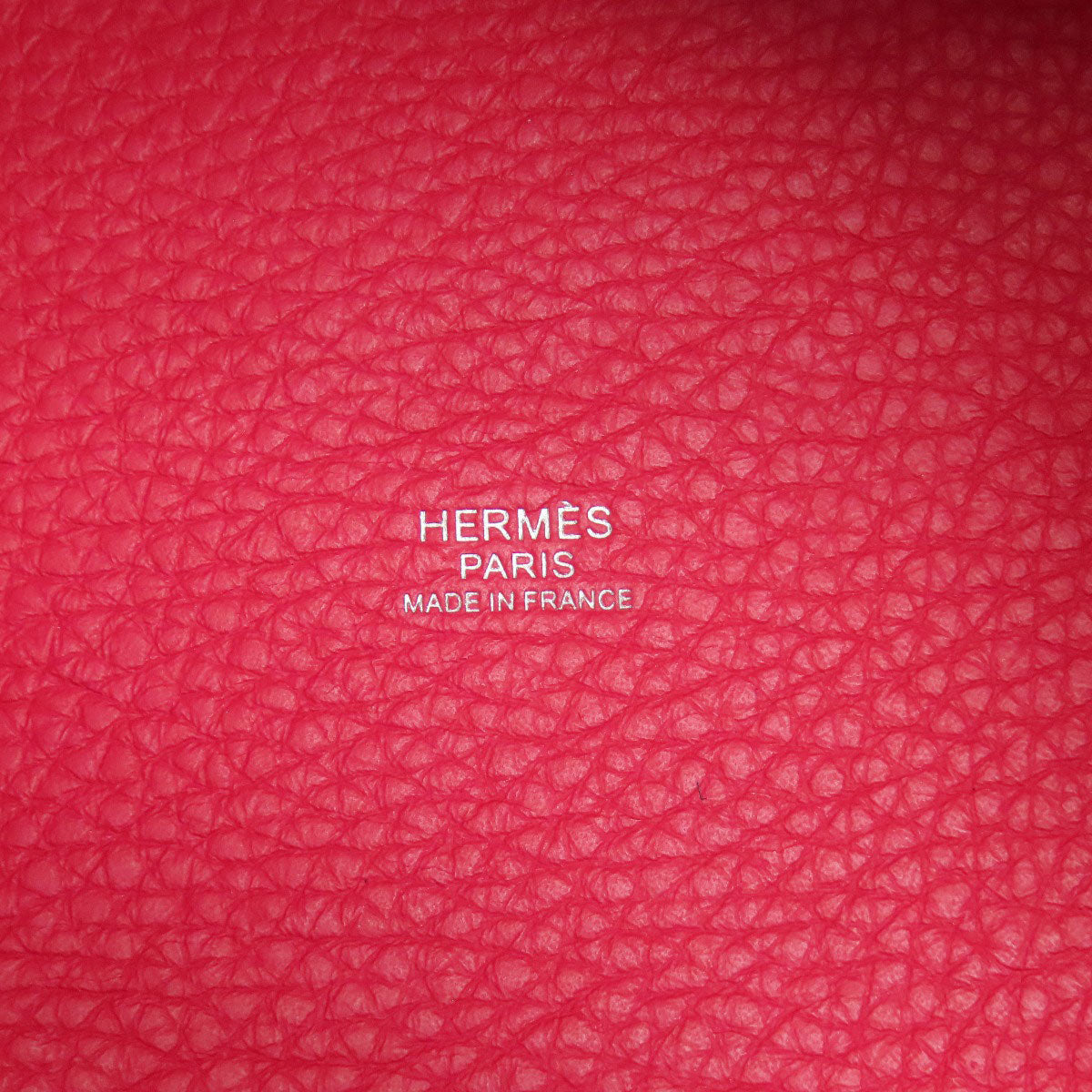 HERMES Handbag Taurillon Clemence pink Picotin Lock PM SilverMetal Women Used