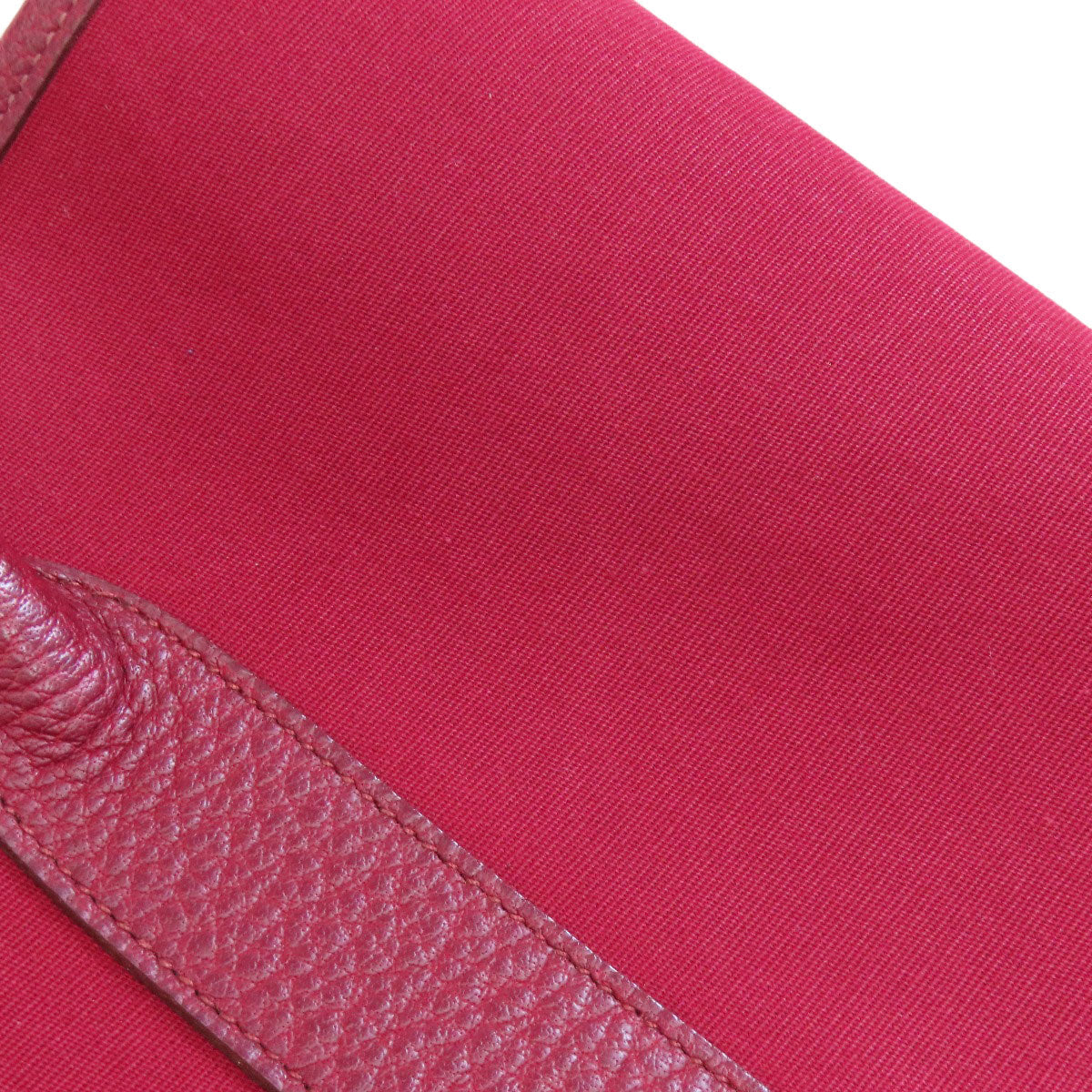 HERMES Tote Bag Towar Officche Red Garden party PM Women Used