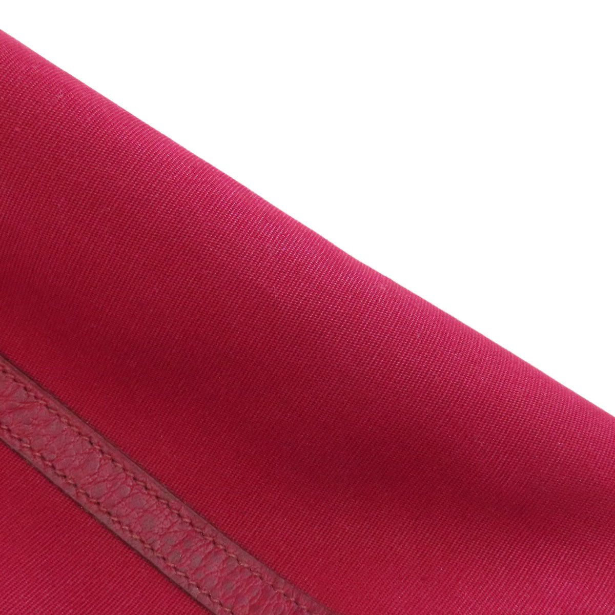HERMES Tote Bag Towar Officche Red Garden party PM Women Used