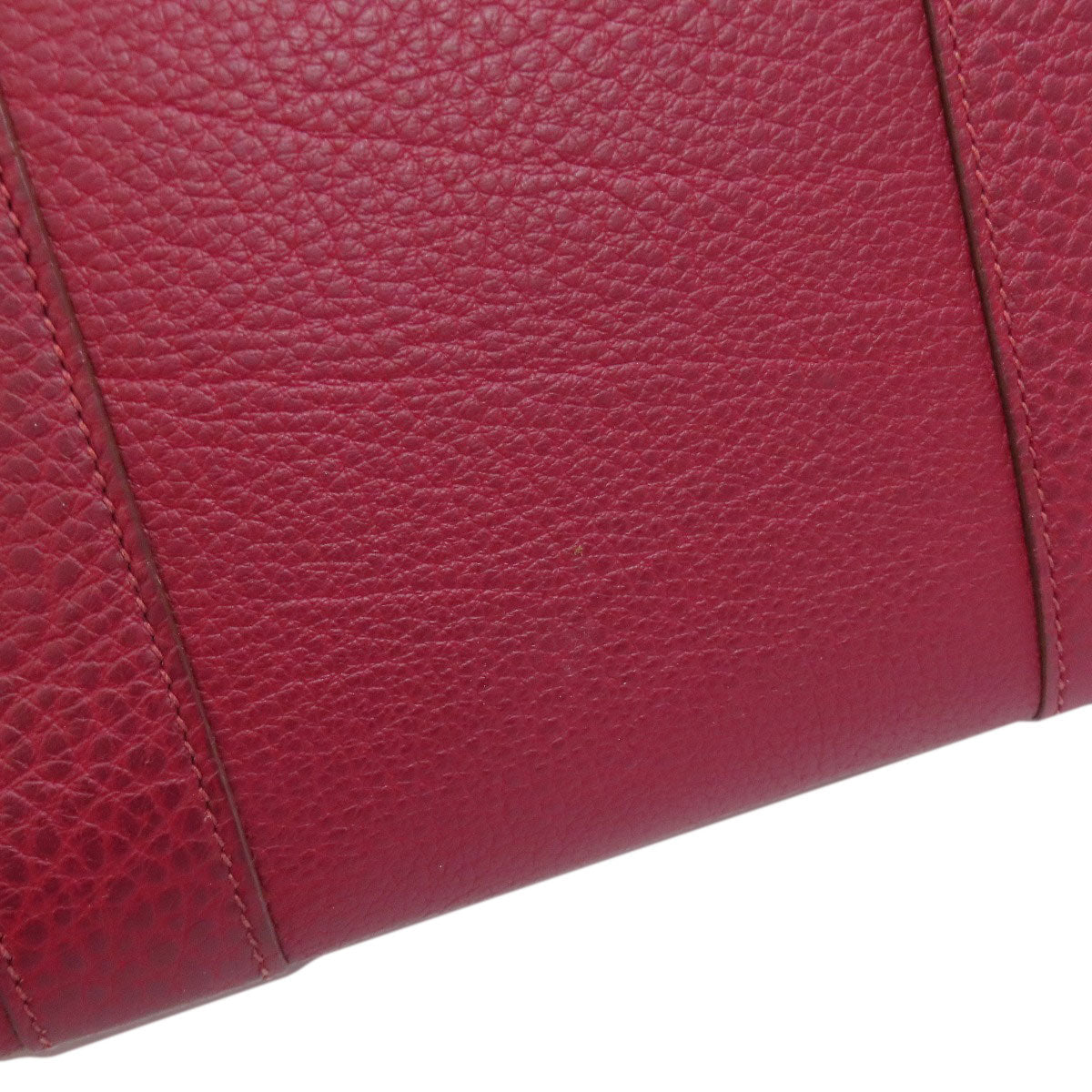 HERMES Tote Bag Towar Officche Red Garden party PM Women Used