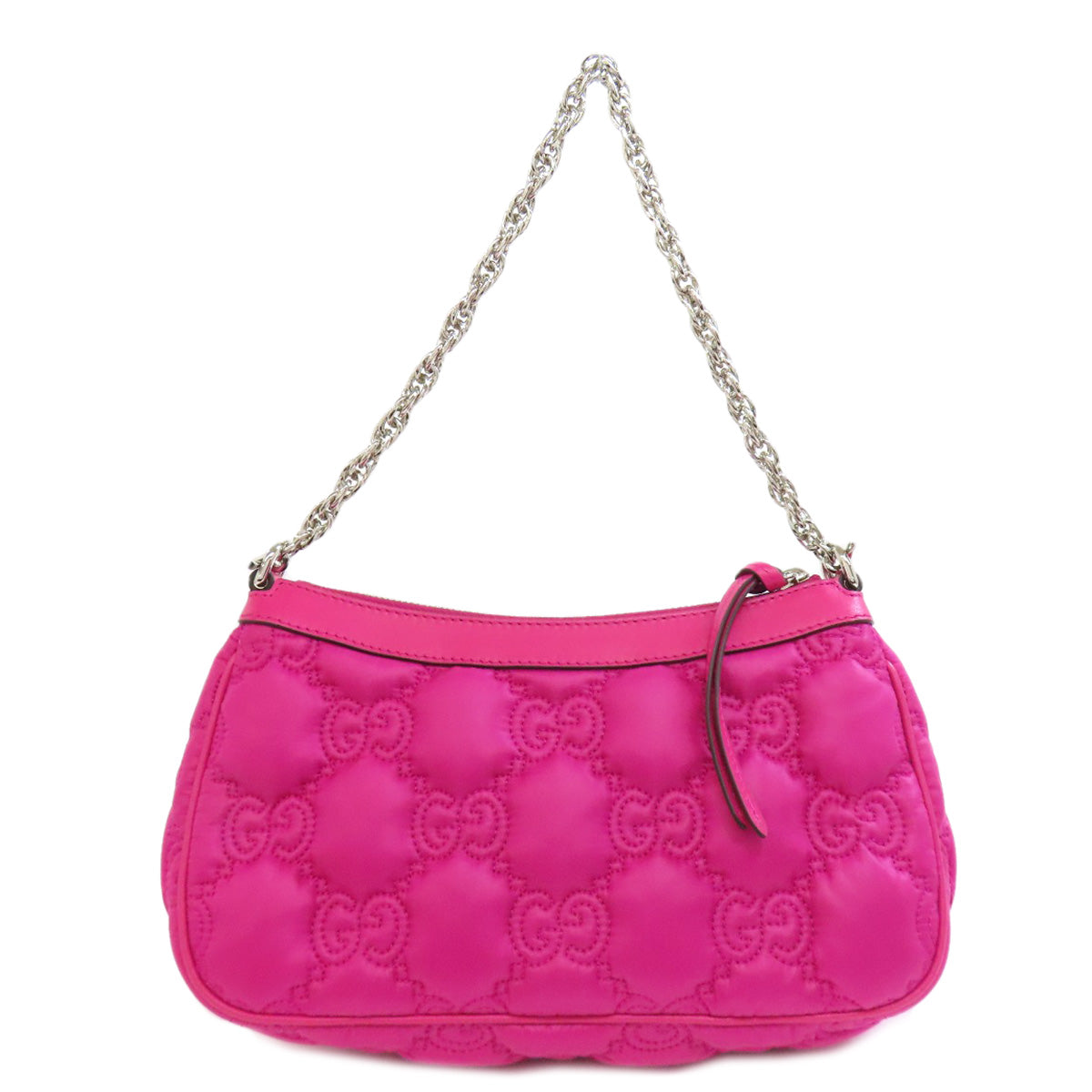 GUCCI Handbag 735049 Nylon pink GG Matelasse 2WAY