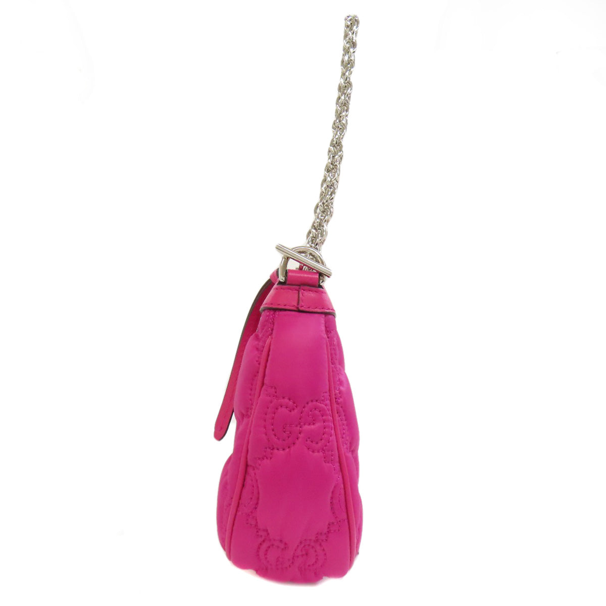 GUCCI Handbag 735049 Nylon pink GG Matelasse 2WAY