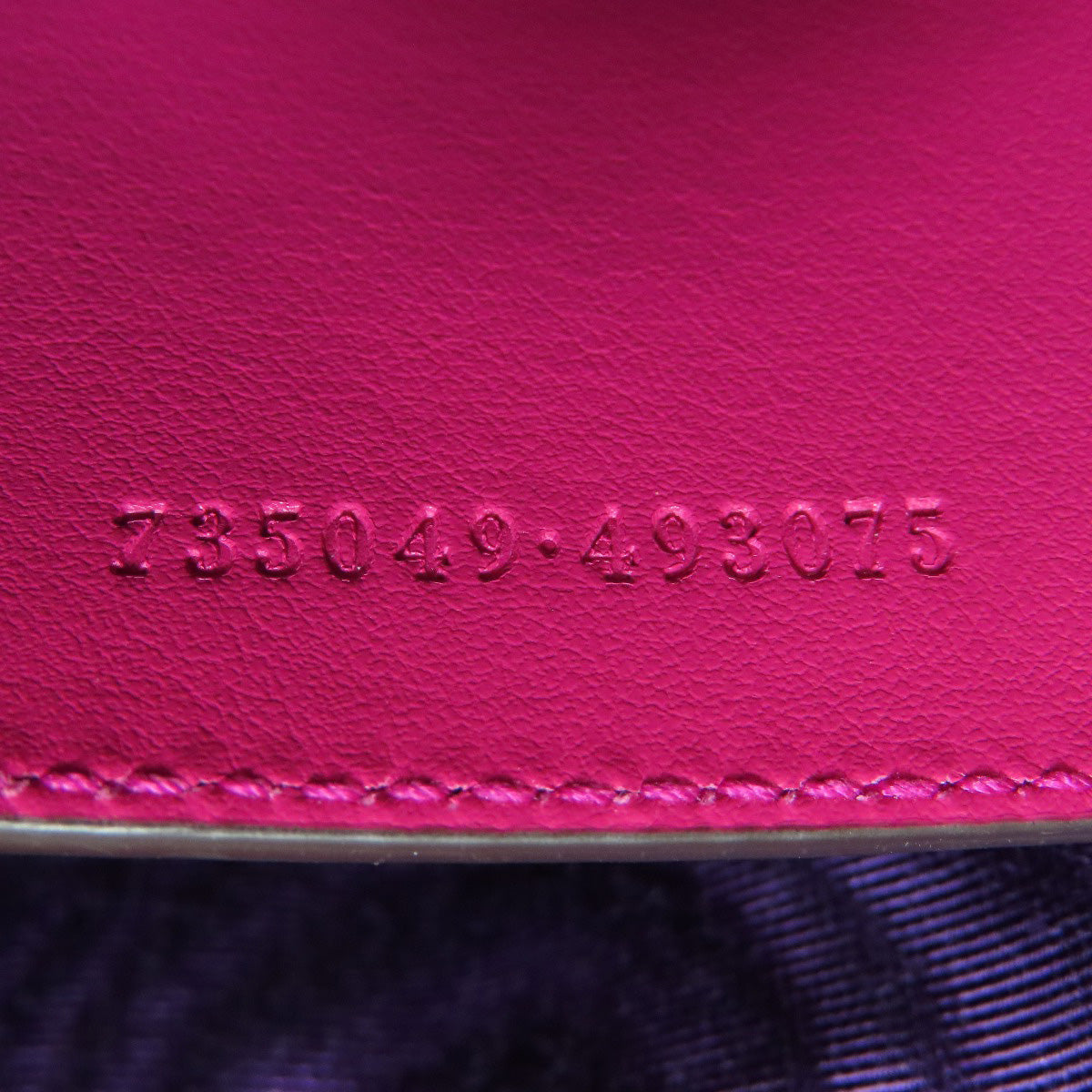 GUCCI Handbag 735049 Nylon pink GG Matelasse 2WAY