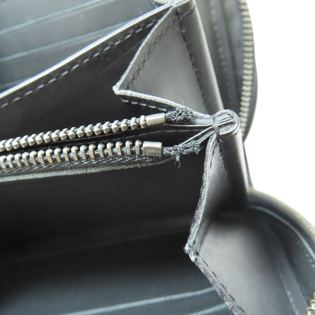LOUIS VUITTON business bag N61254 Damier Anfini black Zippy XL mens Used