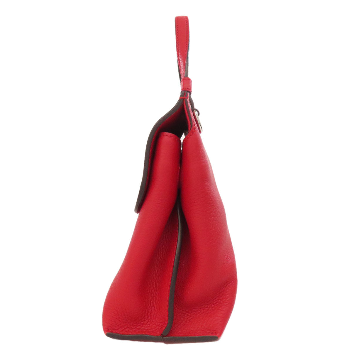 GUCCI Handbag 370831 leather Red Bamboo Daily 2WAY Women Used