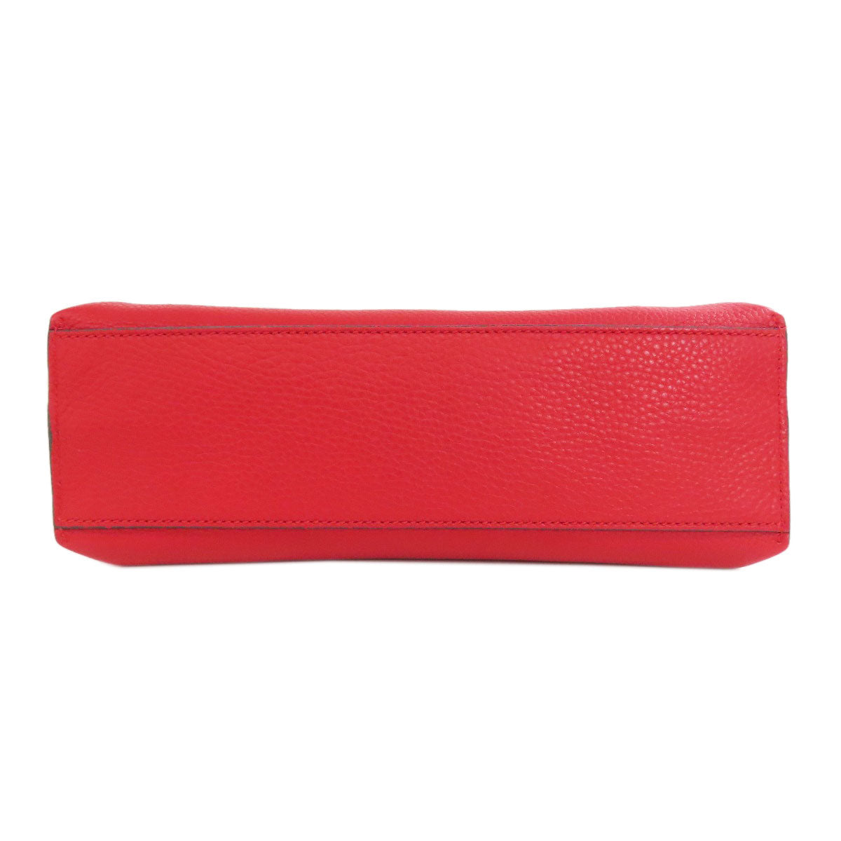 GUCCI Handbag 370831 leather Red Bamboo Daily 2WAY Women Used