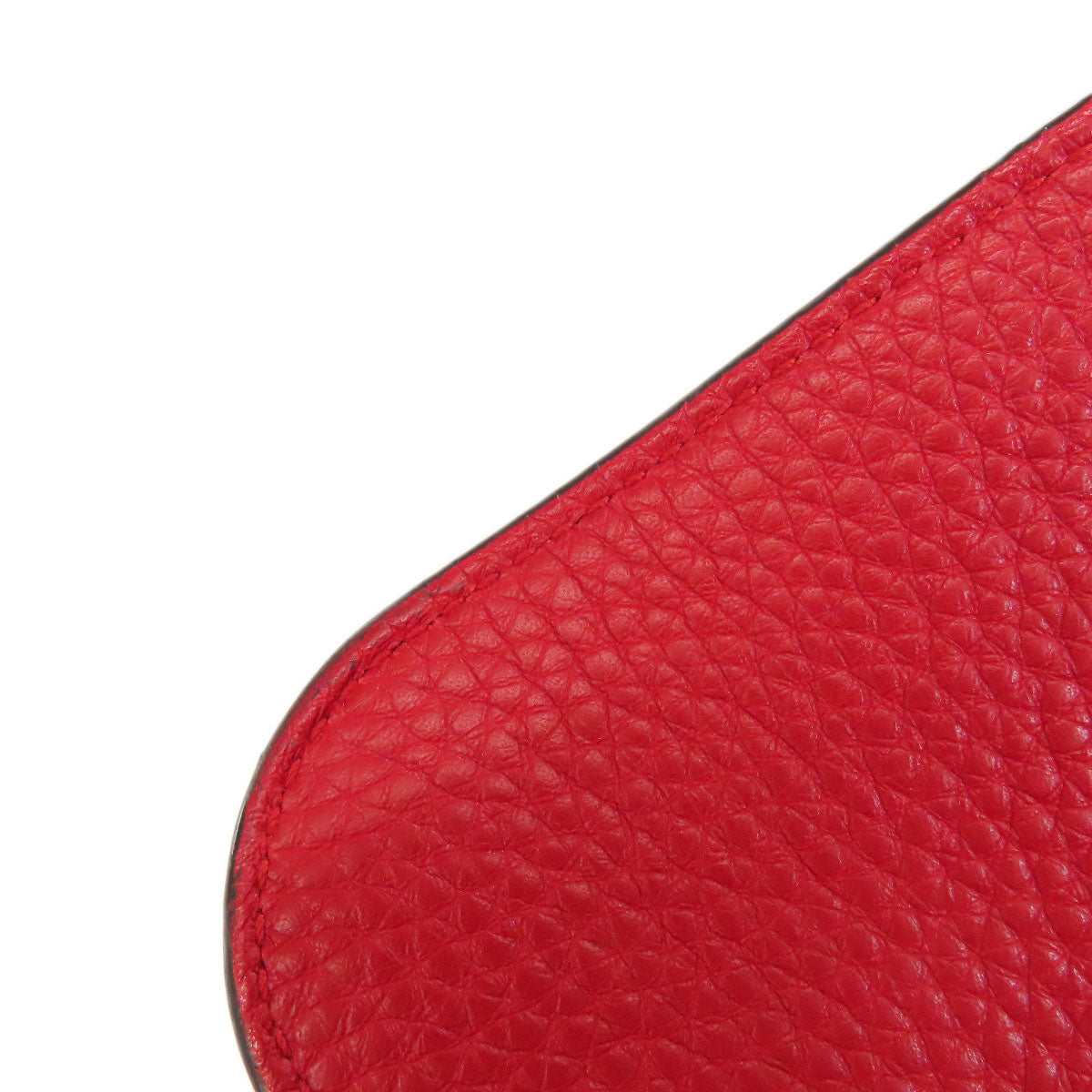 GUCCI Handbag 370831 leather Red Bamboo Daily 2WAY Women Used