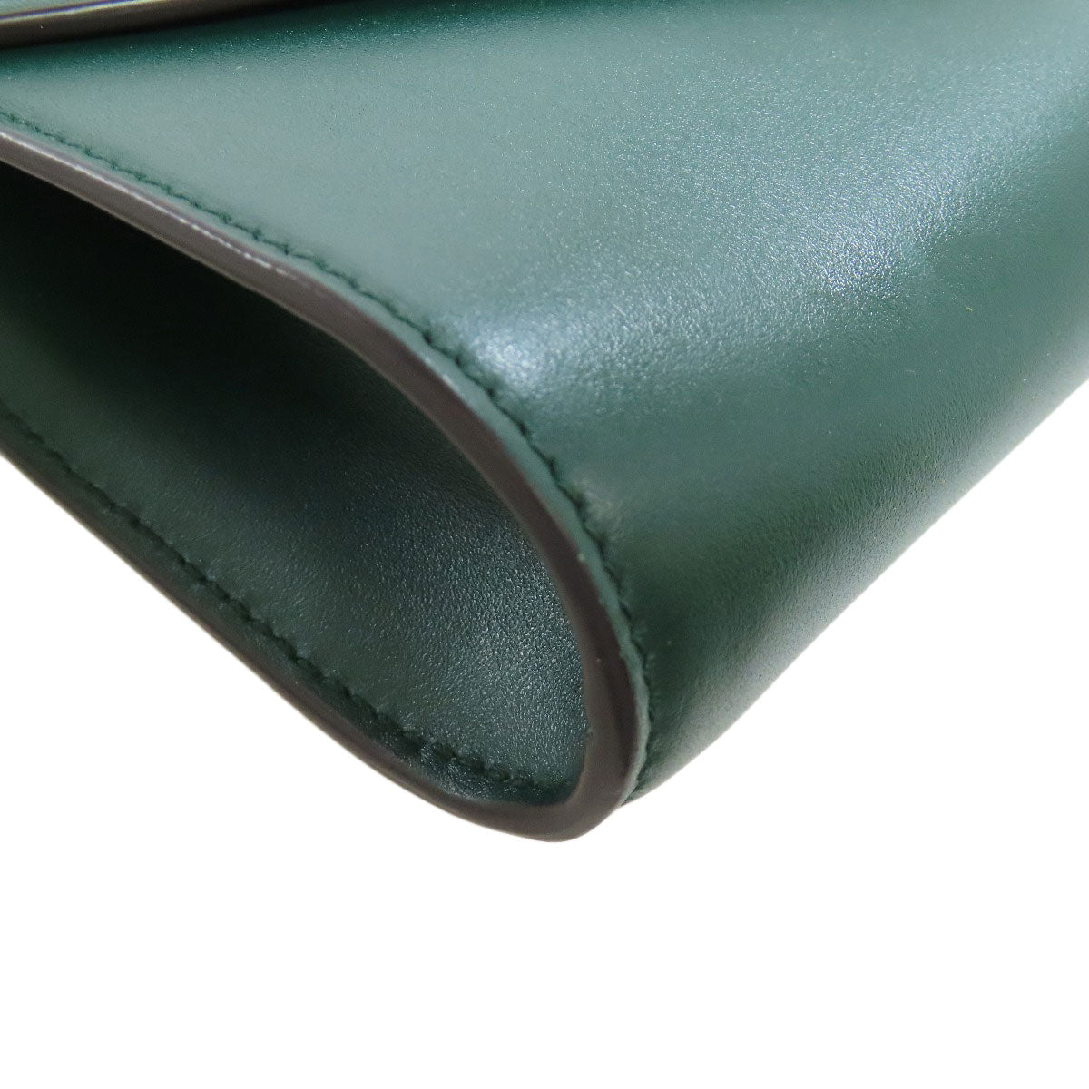 GUCCI Handbag 572375 Calfskin green Zumi ChainShoulder Women Used