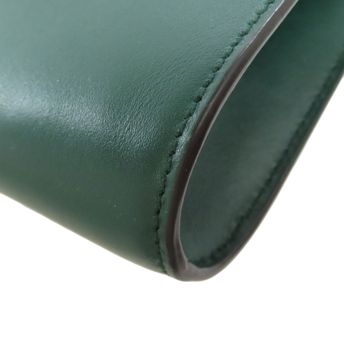 GUCCI Handbag 572375 Calfskin green Zumi ChainShoulder Women Used