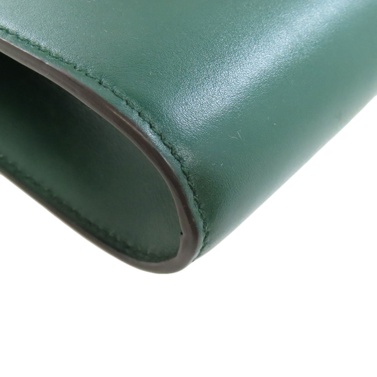 GUCCI Handbag 572375 Calfskin green Zumi ChainShoulder Women Used