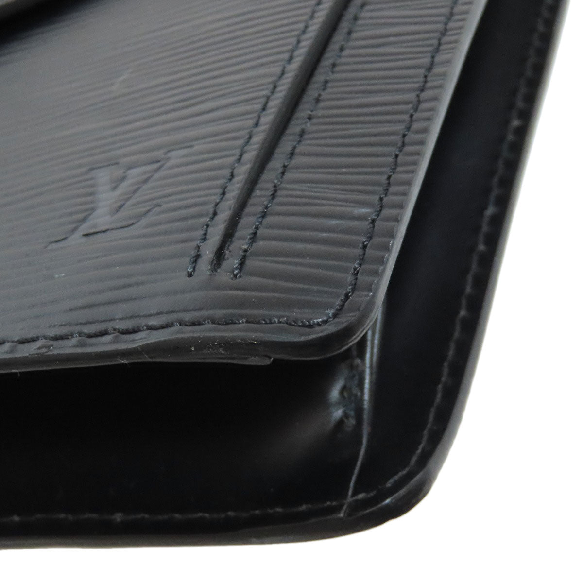 LOUIS VUITTON business bag M52612 Epi black Serie Dragonne mens Used
