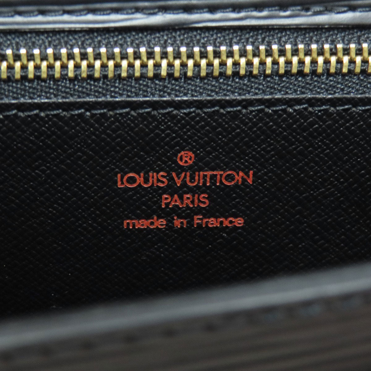 LOUIS VUITTON business bag M52612 Epi black Serie Dragonne mens Used