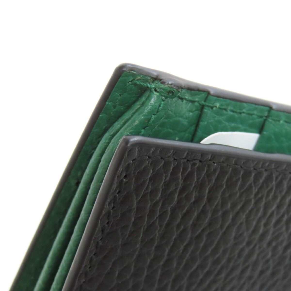 GUCCI Long Wallet Purse 610467 leather black Interlocking G outlet
