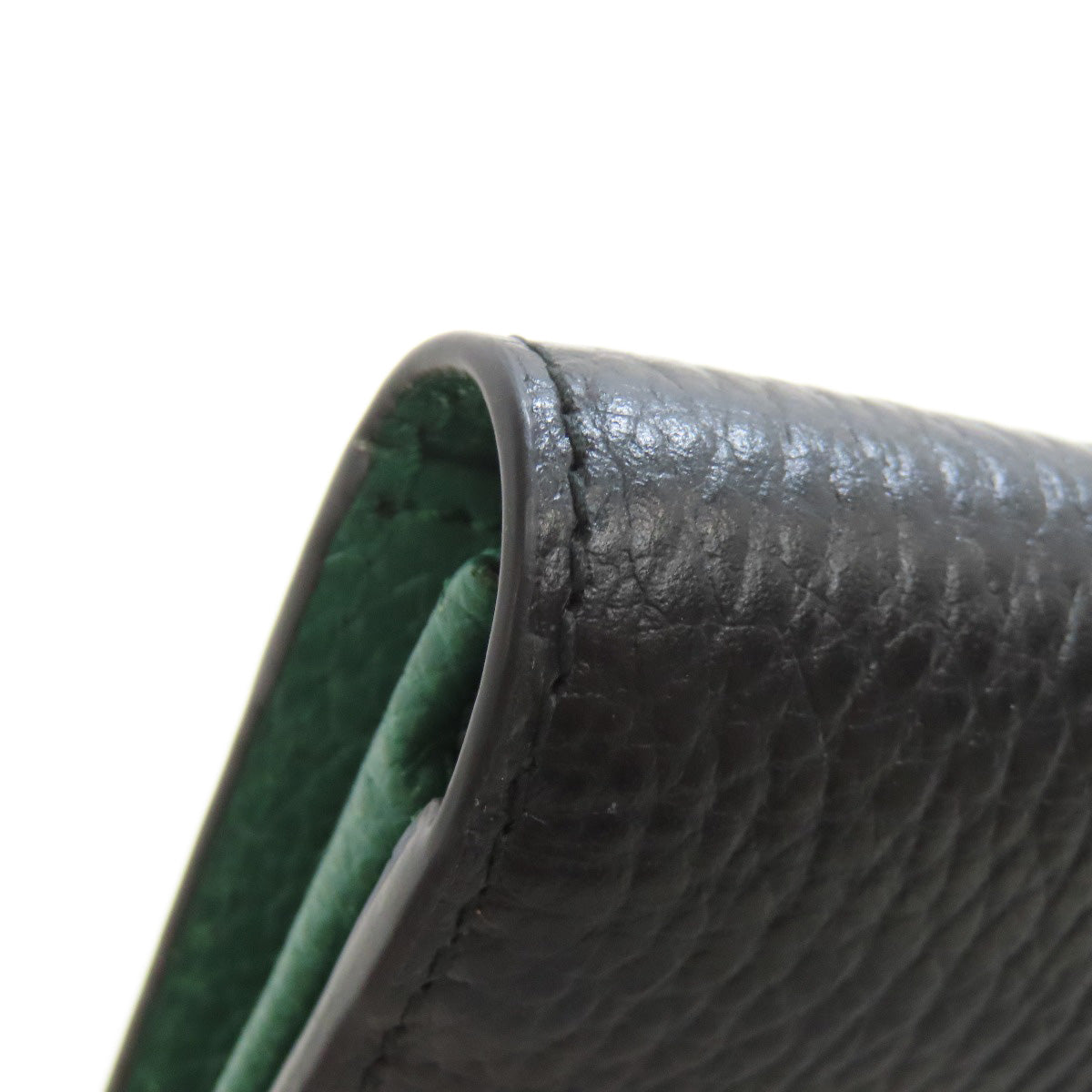 GUCCI Long Wallet Purse 610467 leather black Interlocking G outlet
