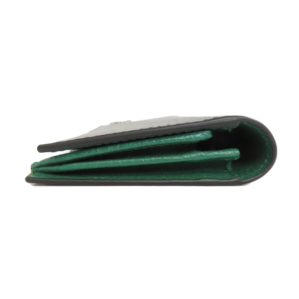 GUCCI Long Wallet Purse 610467 leather black Interlocking G outlet