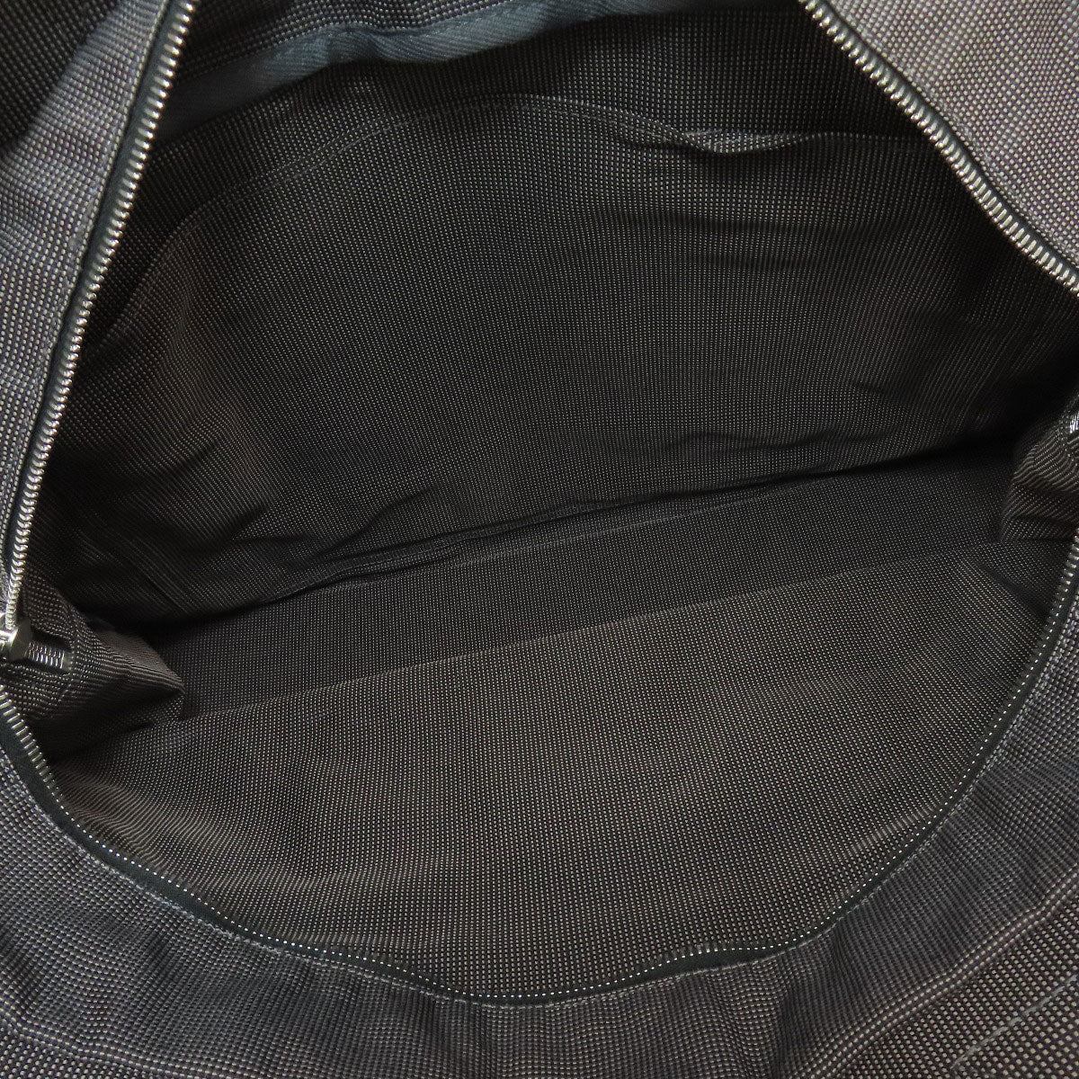 HERMES Tote Bag canvas gray Her LineGM Women Used