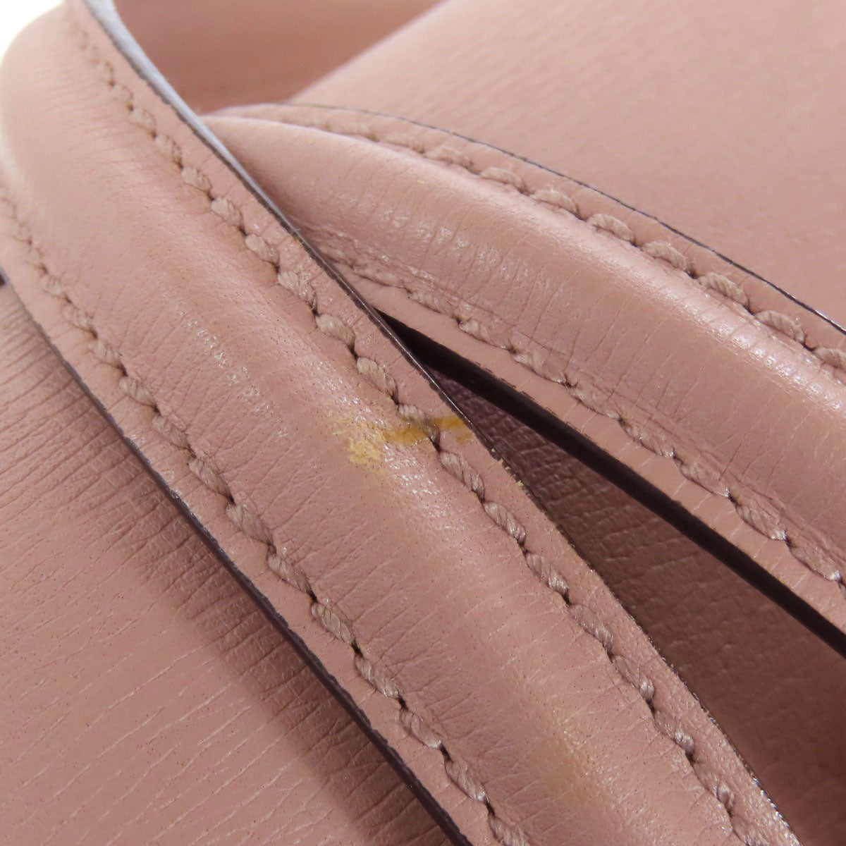 GUCCI Tote Bag 338989 leather pink Bamboo Women Used