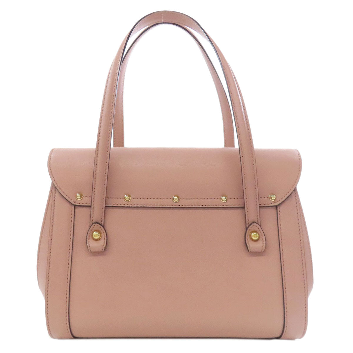 GUCCI Tote Bag 338989 leather pink Bamboo Women Used