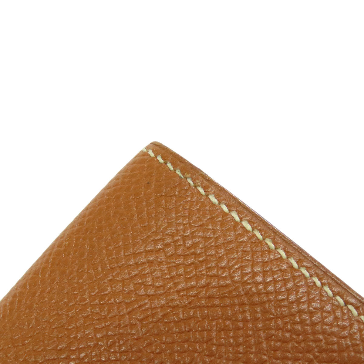 HERMES Long Wallet Purse Epsom gold Fleming Gold