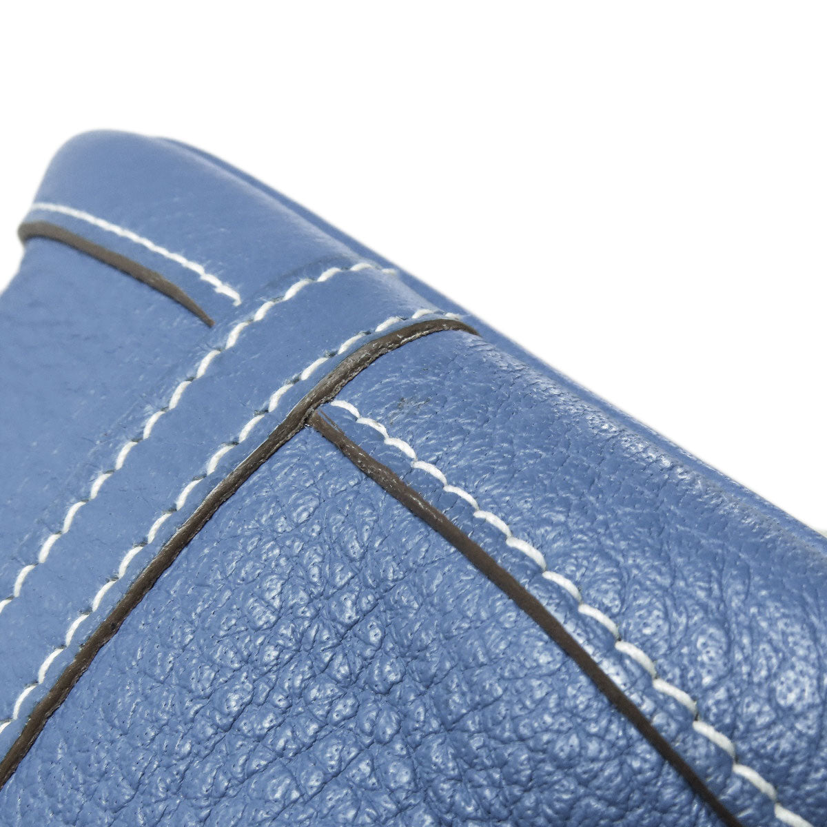 HERMES Tote Bag Negonda blue Garden Party TPM SilverMetal