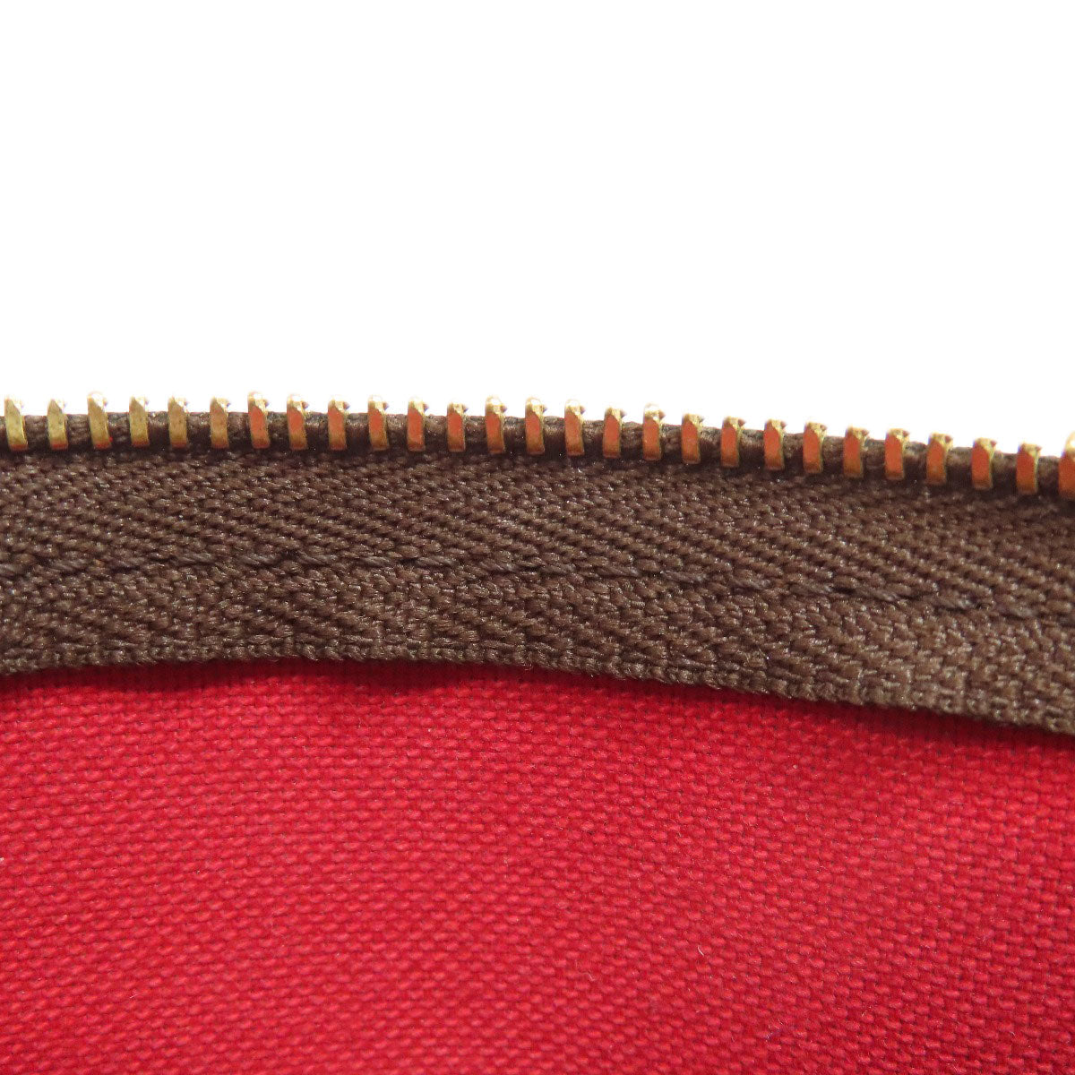 LOUIS VUITTON Accessory pouch N58009 Damier canvas Brown Mini Pochette Accessoires Women Used