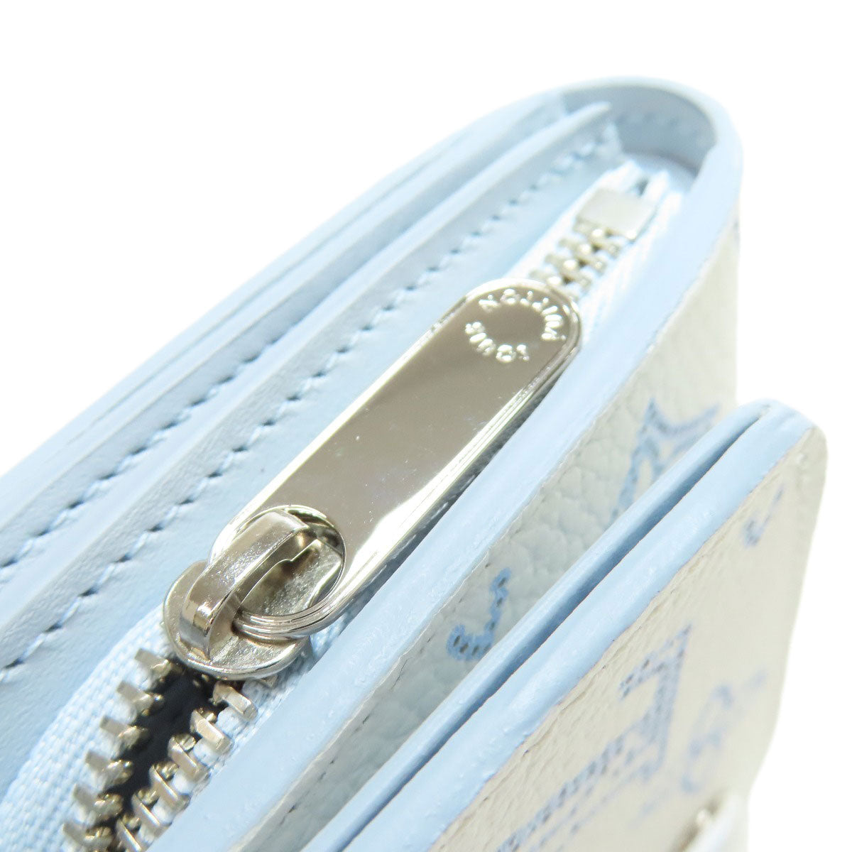 LOUIS VUITTON Bifold Wallet M11802 Mahina leather white Portefeuille Iris Compact Japan Limited Women Used